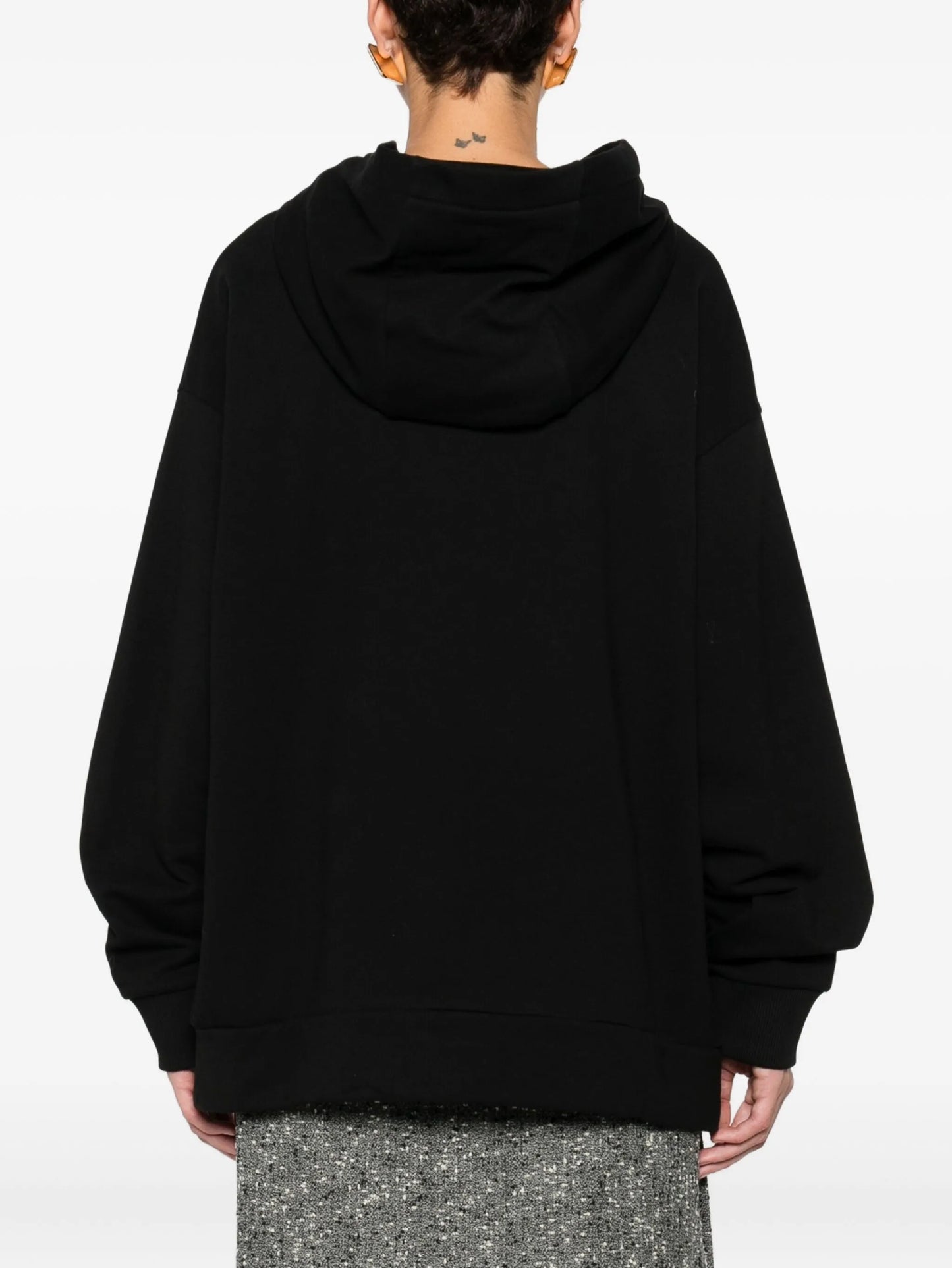 logo-print hoodie