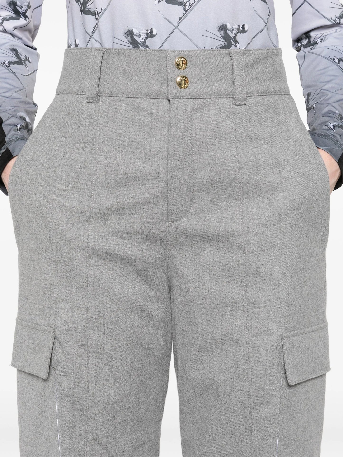 Luca ski wide-leg trousers