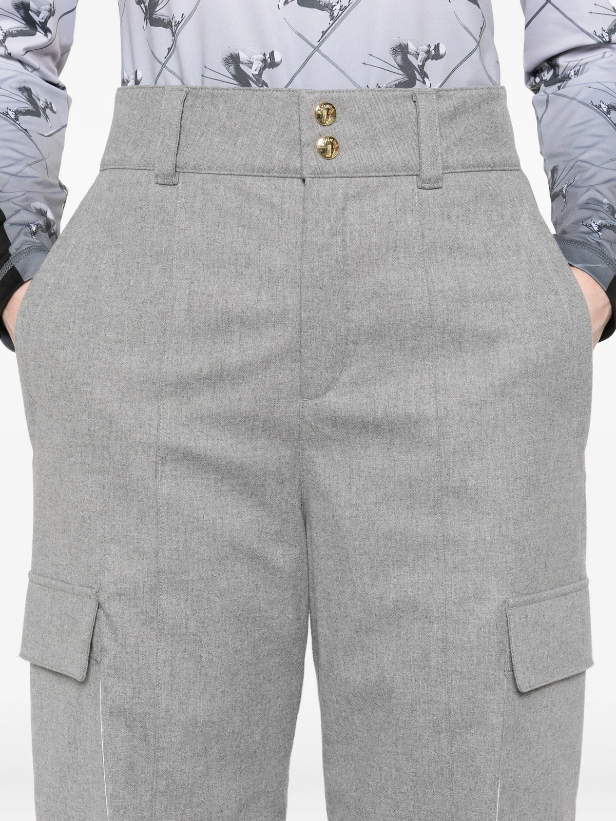 Luca ski wide-leg trousers