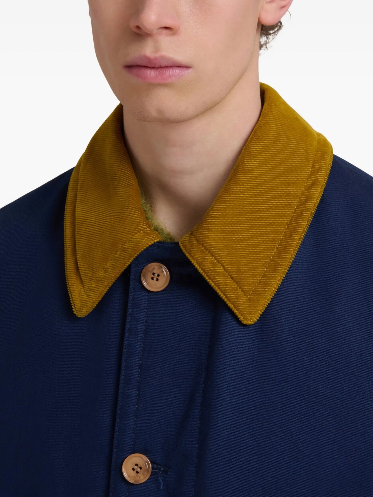 button-up coat