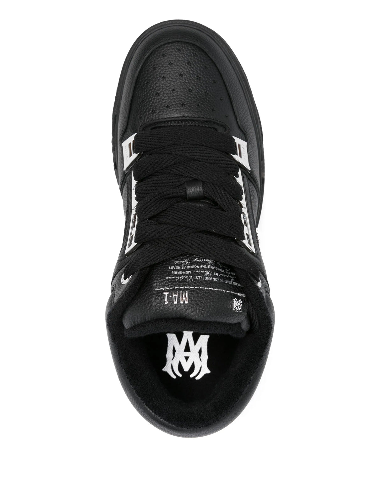 Metallic MA-1 sneakers