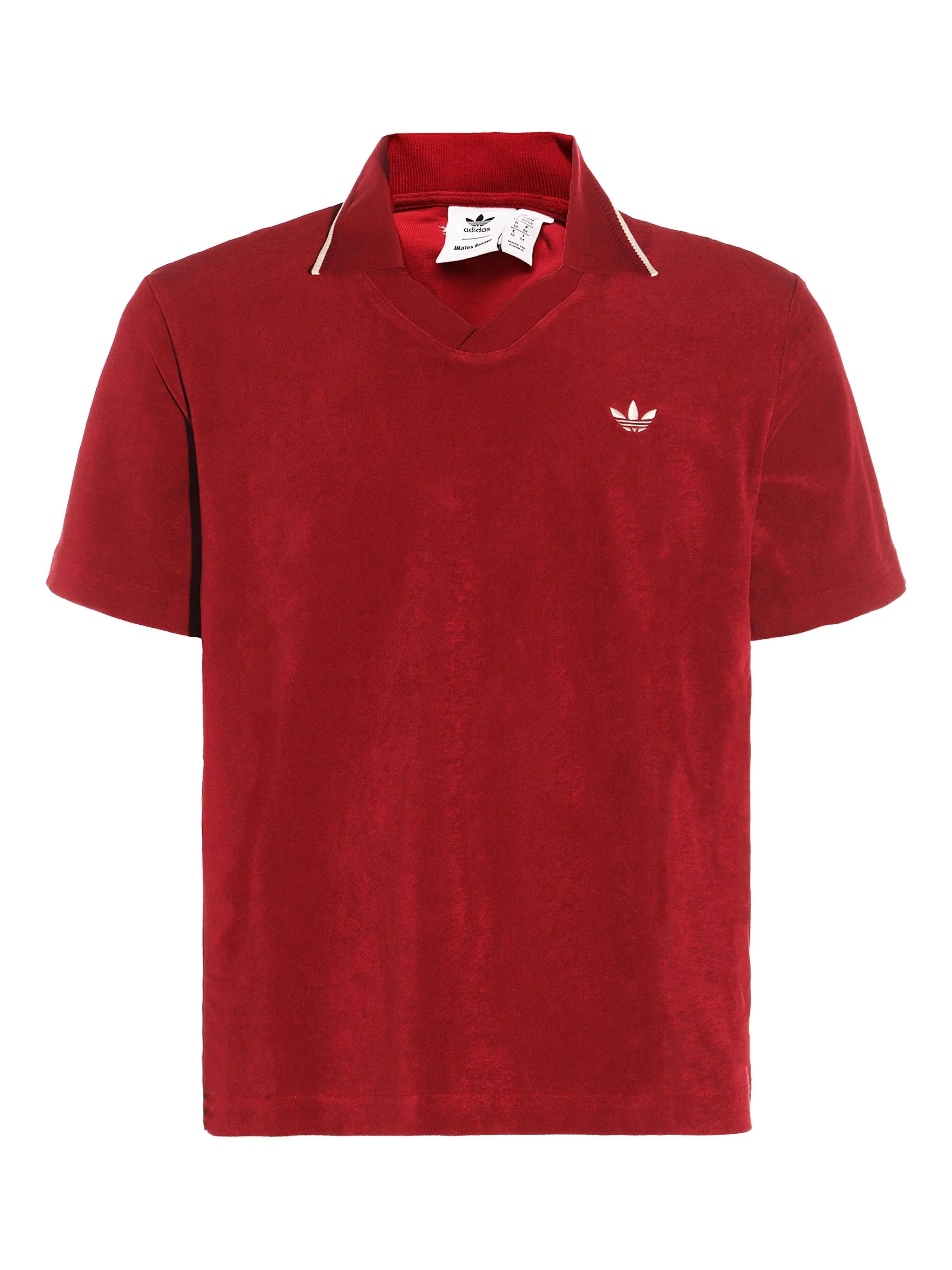 x WALES BONNER cotton-blend polo shirt