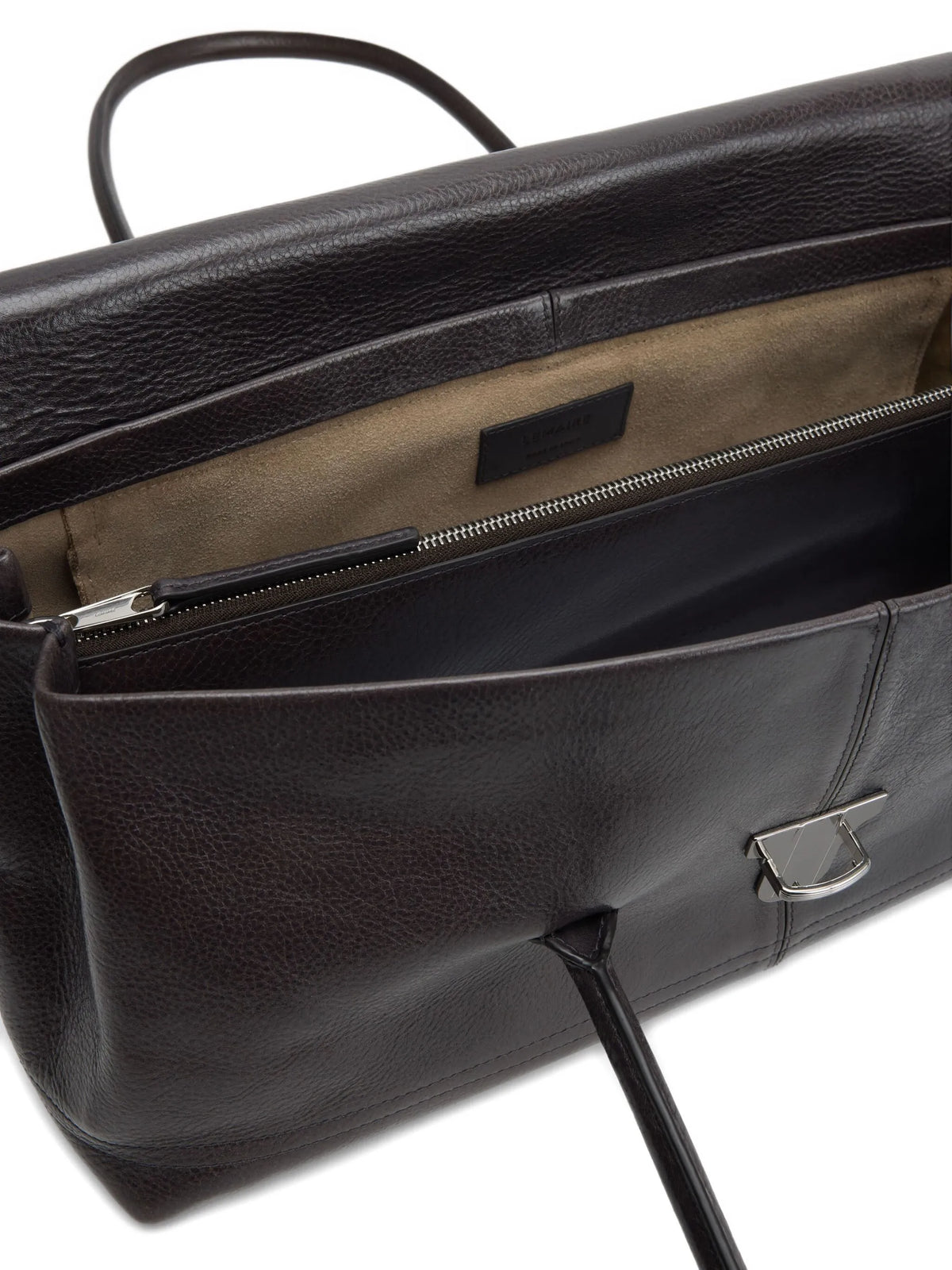 Gear leather shoulder bag