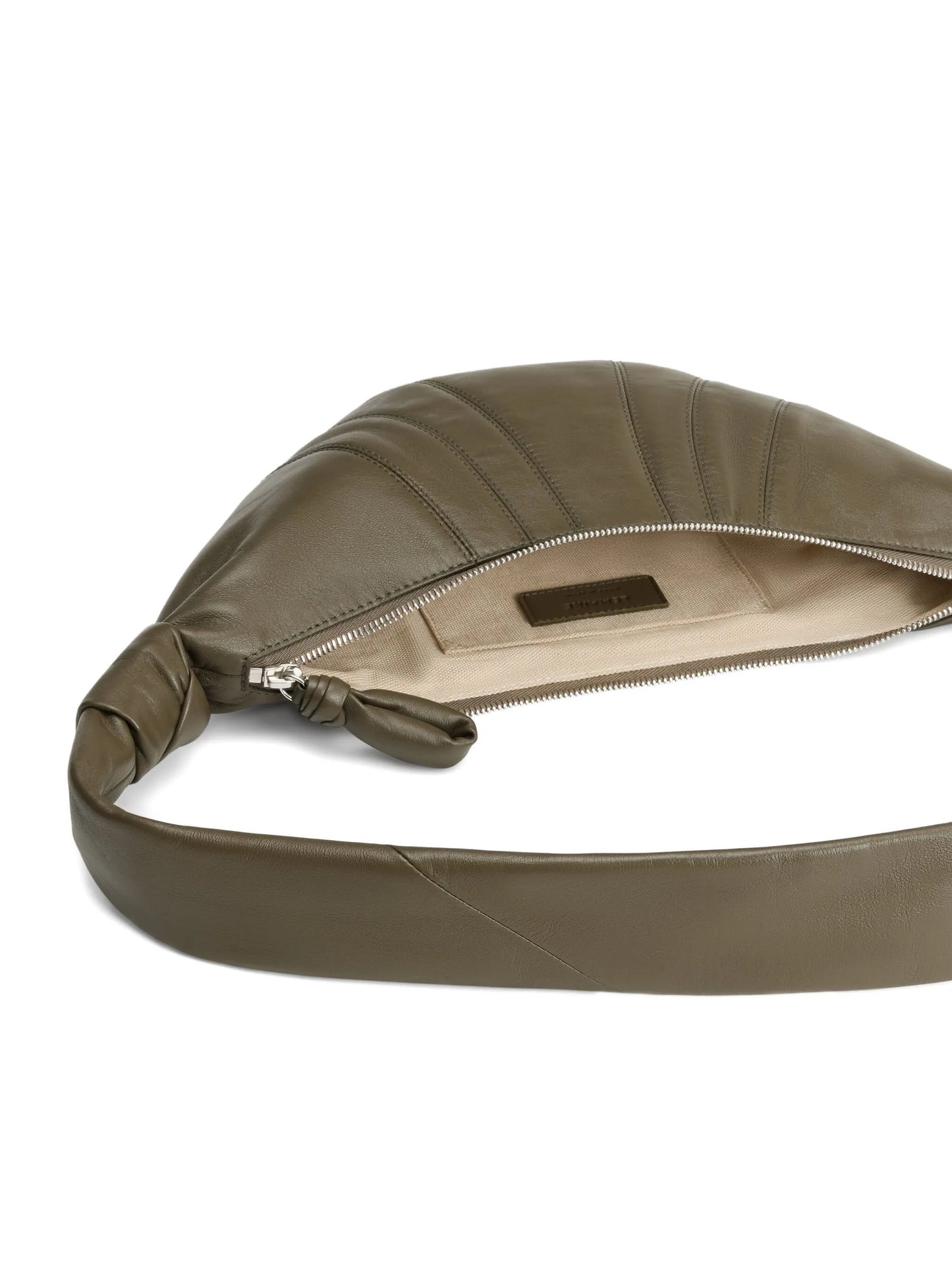 small Croissant bag in leather
