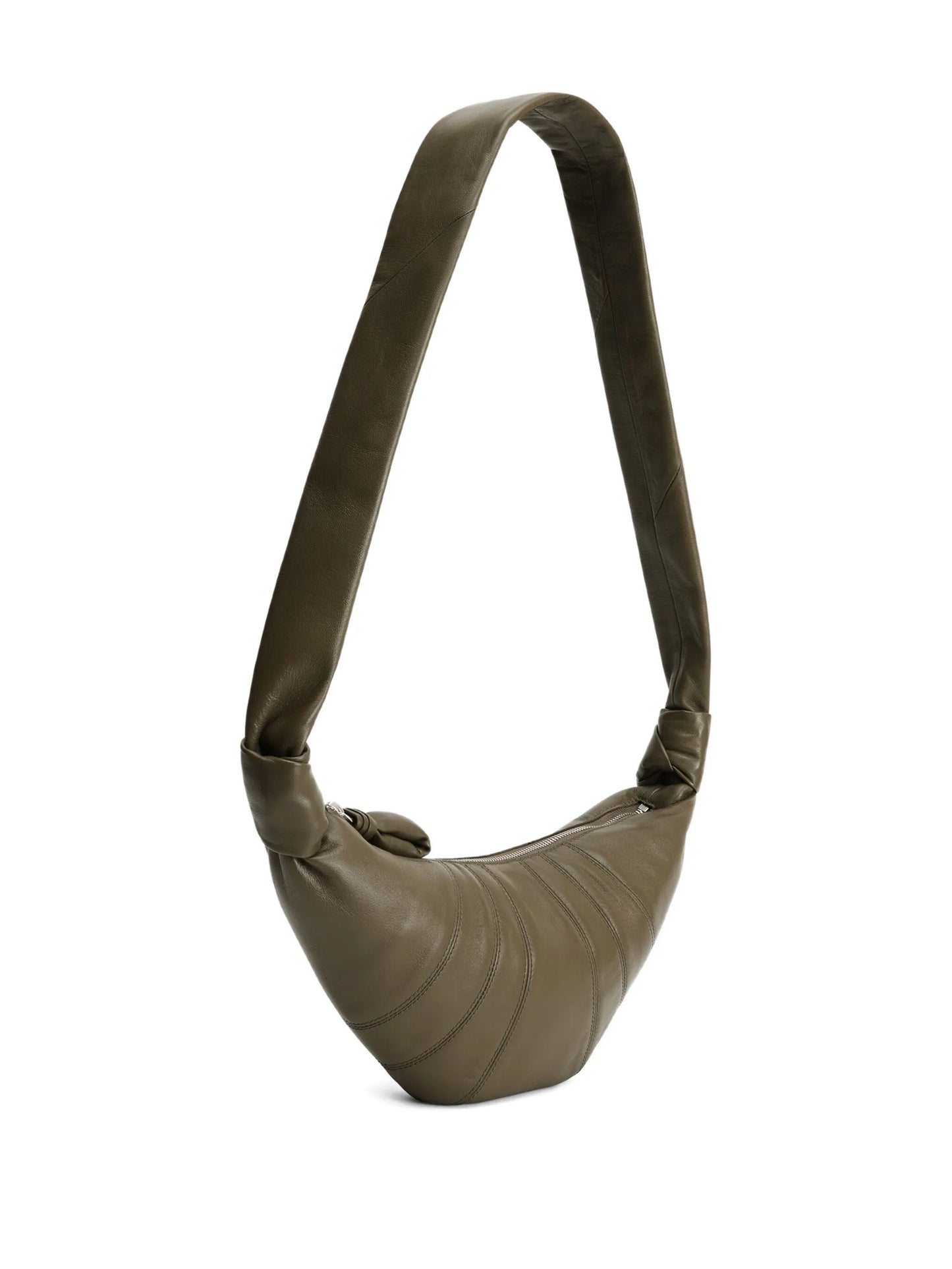 small Croissant panelled shoulder bag