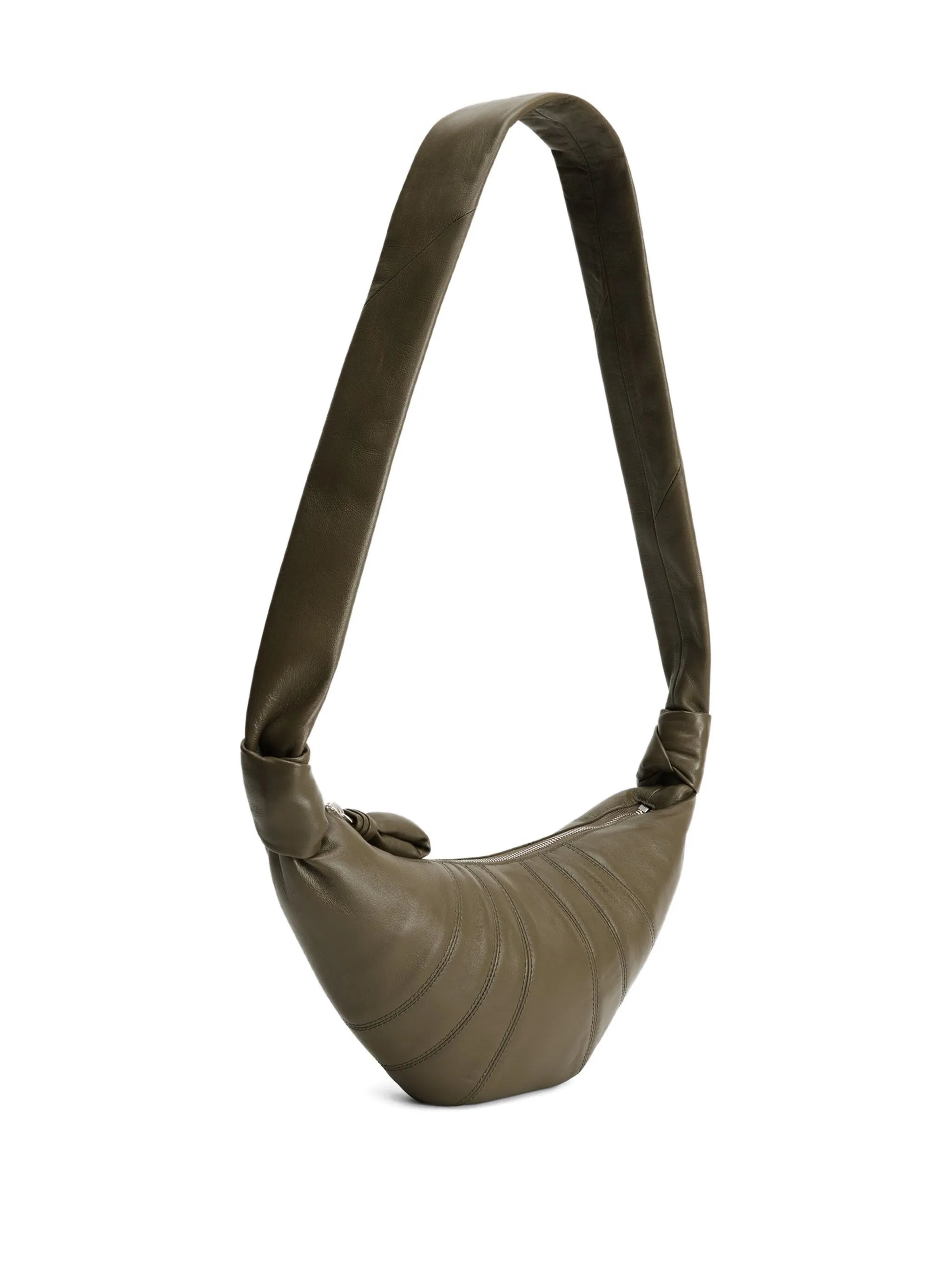 small Croissant panelled shoulder bag