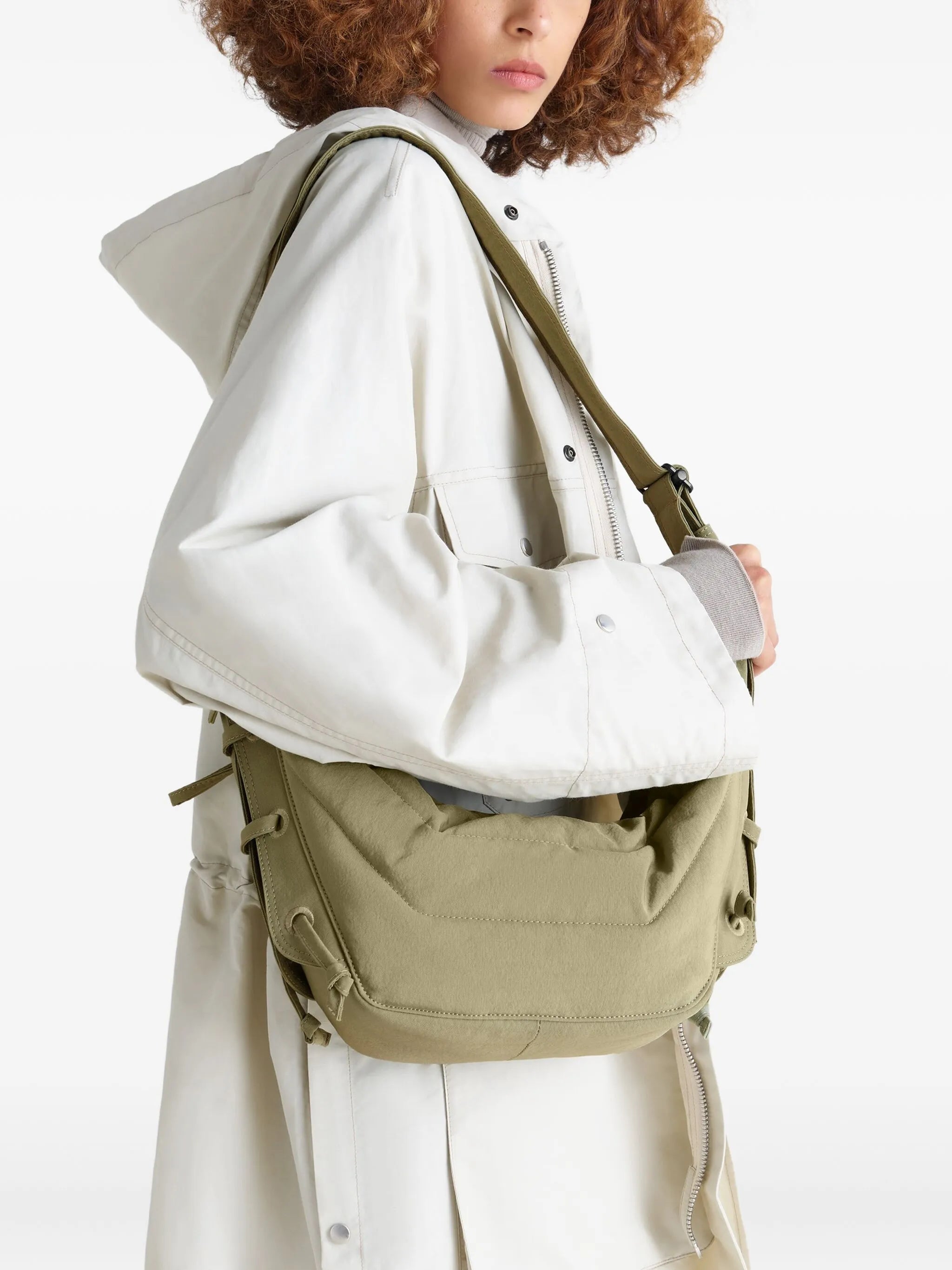 small Soft Game quilted shoulder bag
