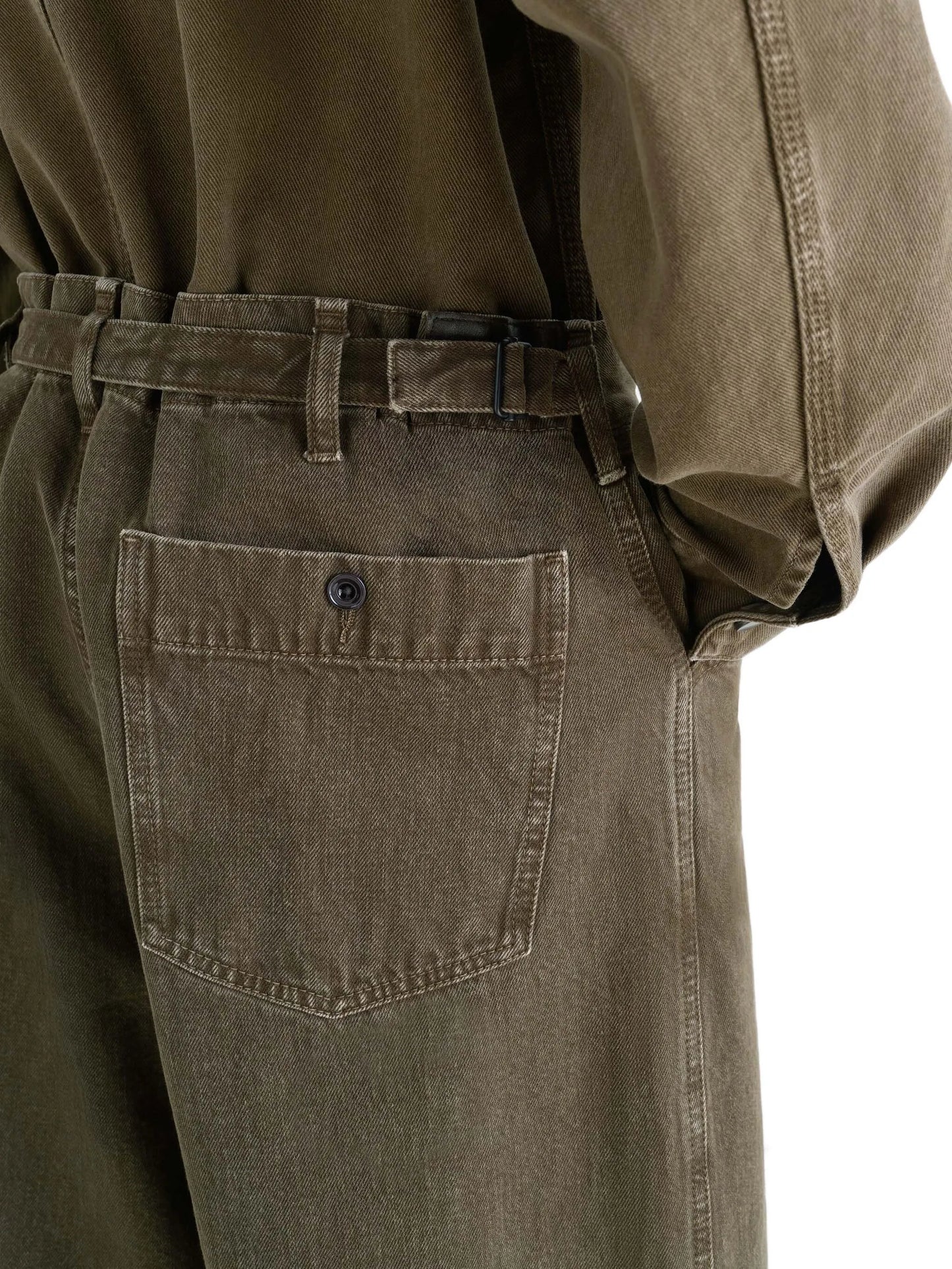 Maxi Workwear snow-wash jeans