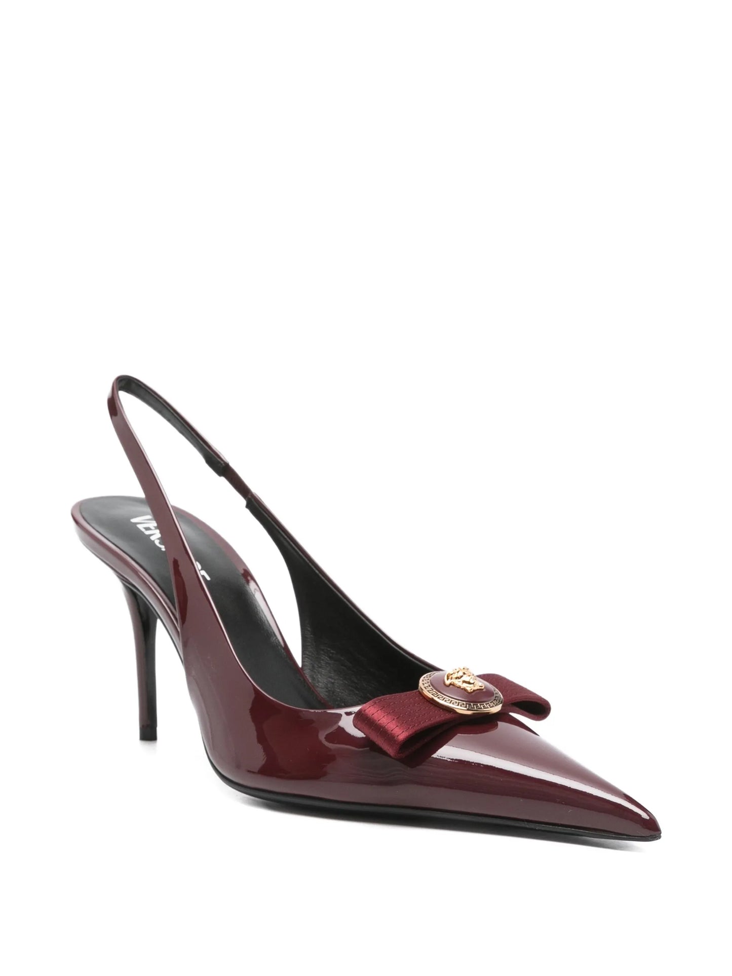 85mm Gianni Ribbon slingback pumps