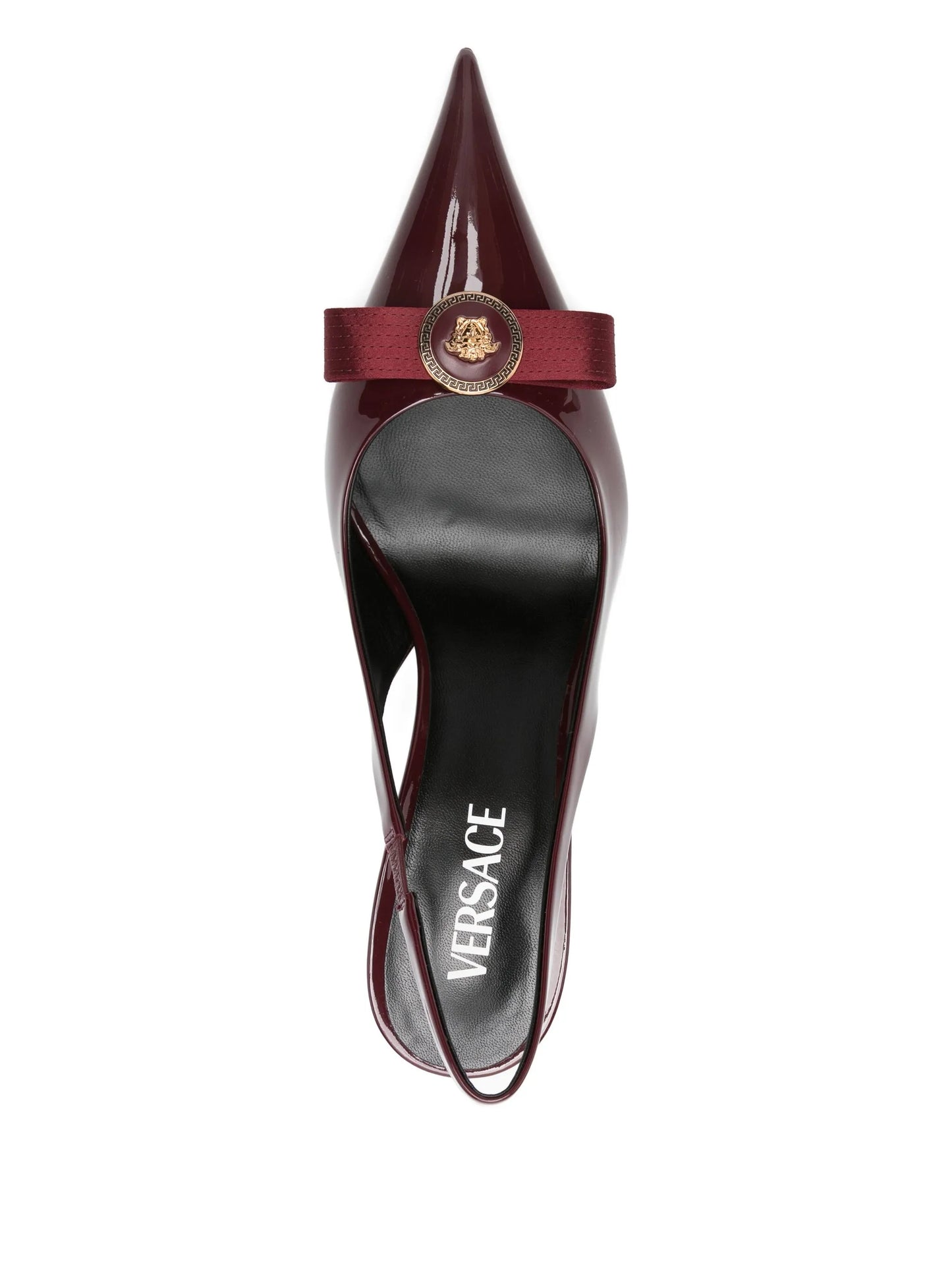85mm Gianni Ribbon slingback pumps