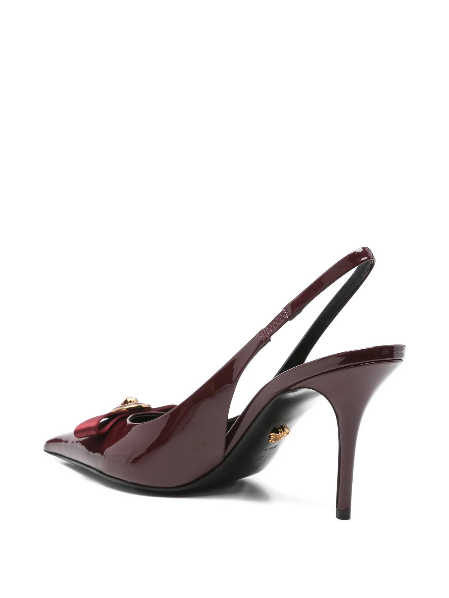 85mm Gianni Ribbon slingback pumps