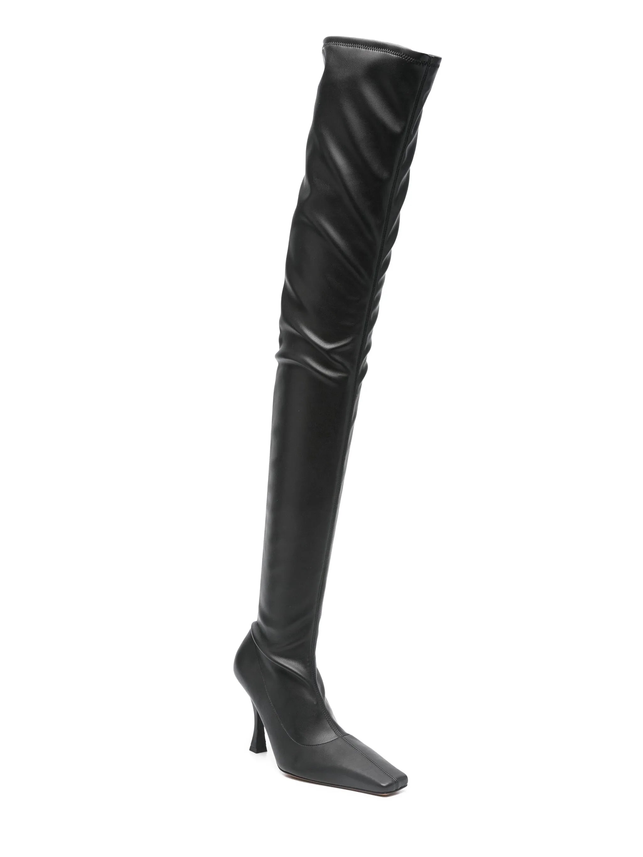 95mm Trap knee-high boots