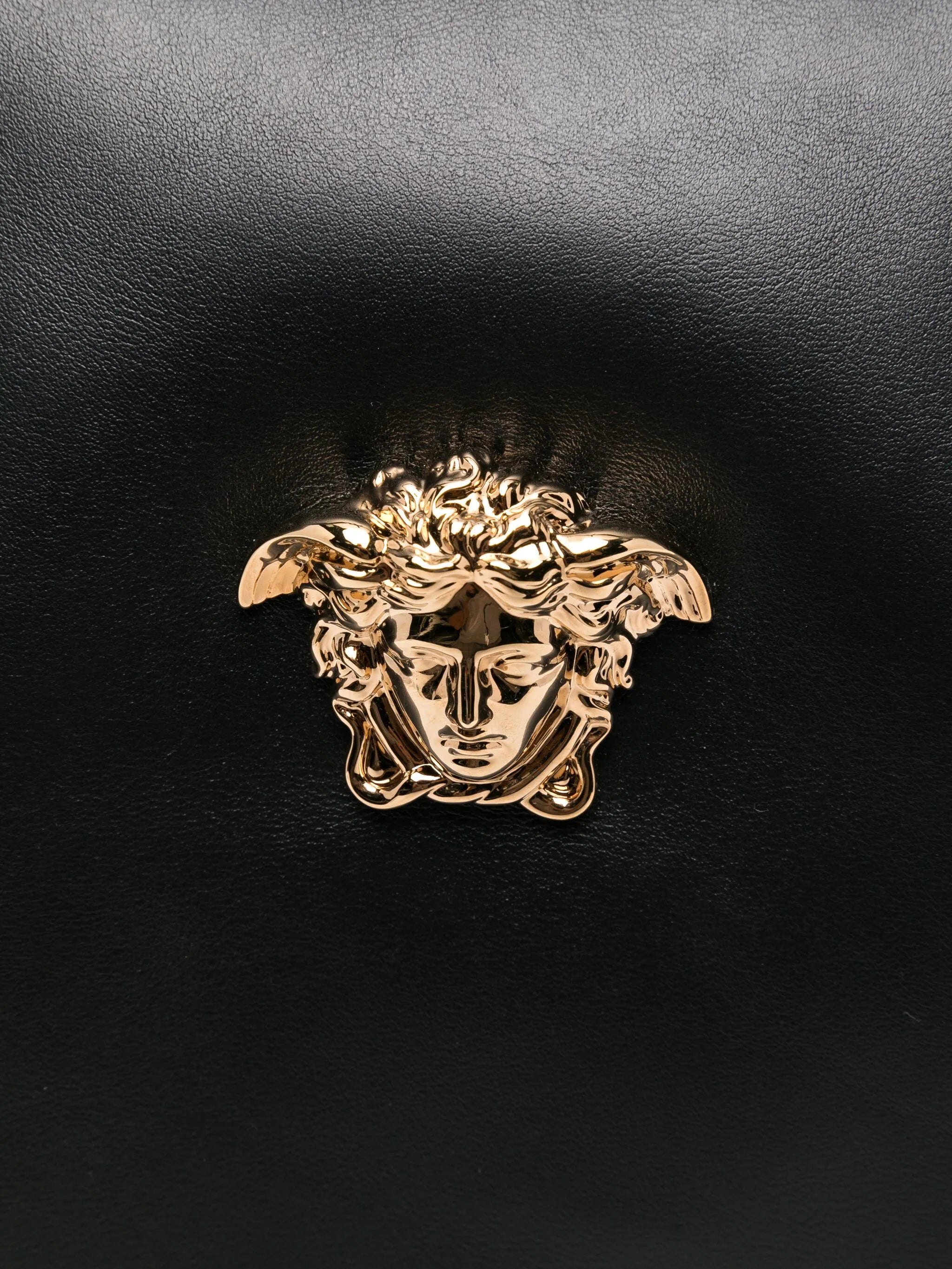 La Medusa leather duffle bag