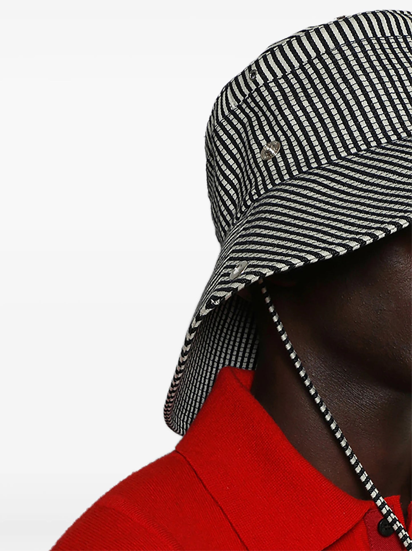 De-Nîmes striped hat