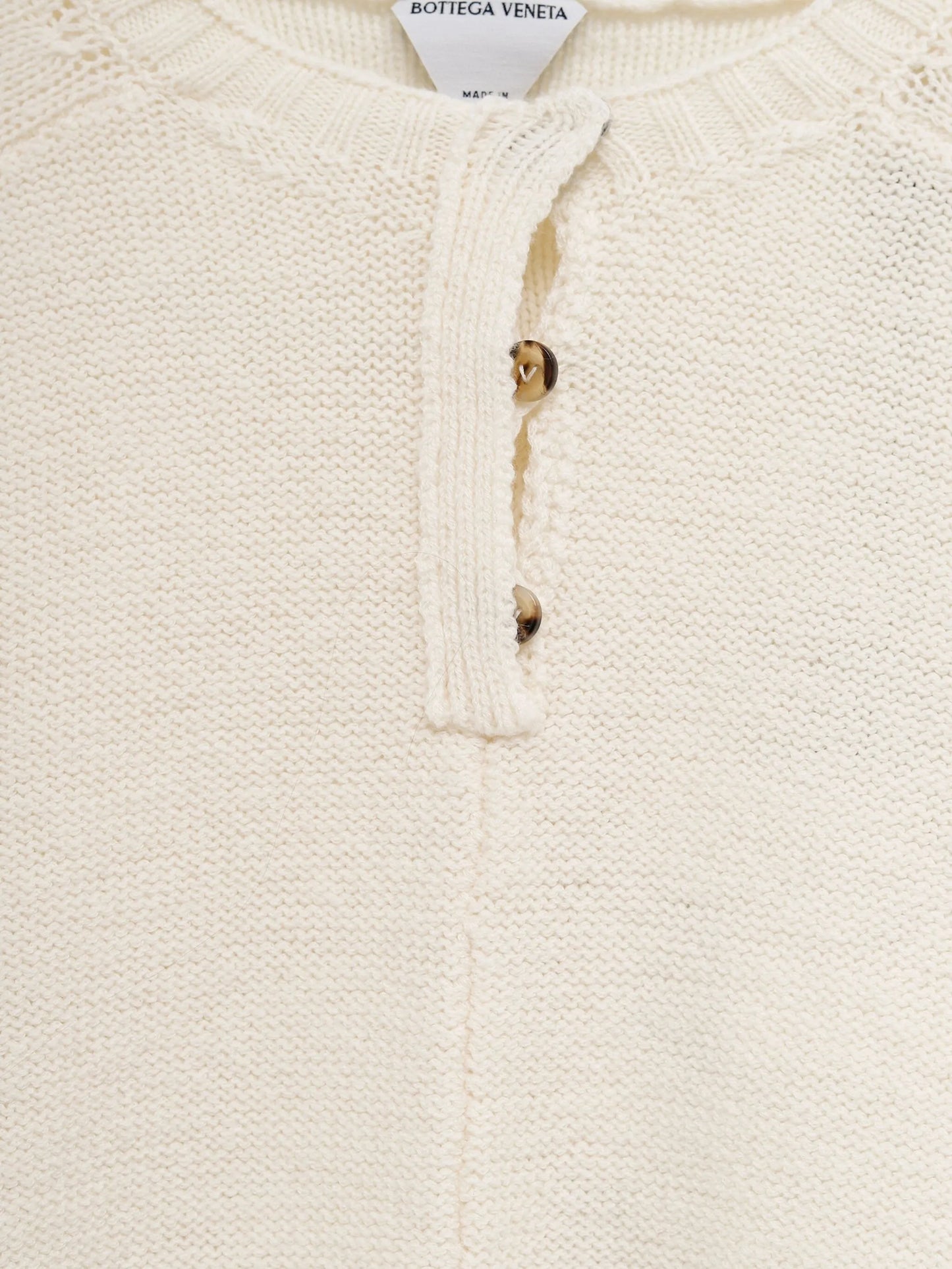 button-front knitted top