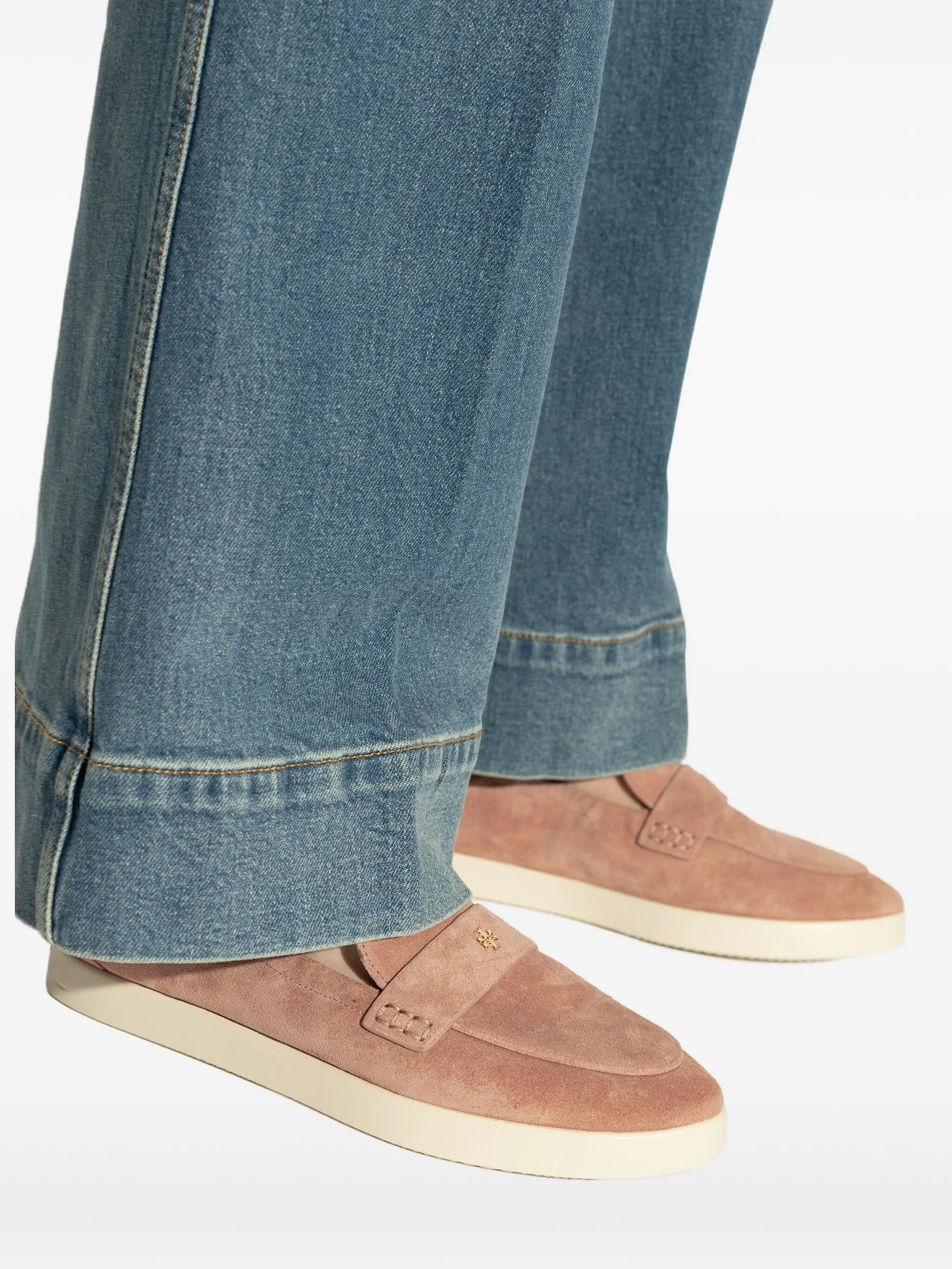 suede loafers