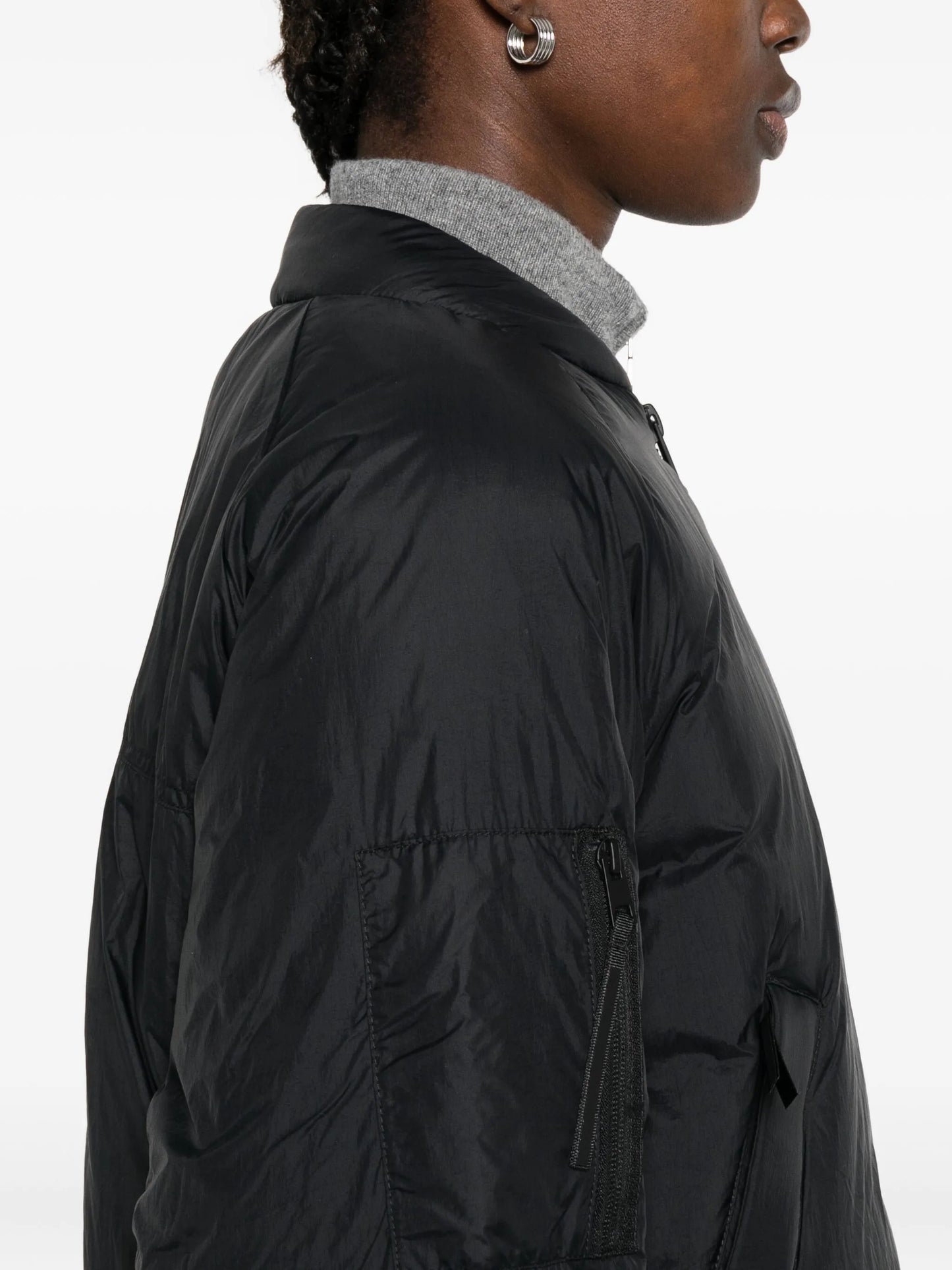 Elba zip-up bomber jacket