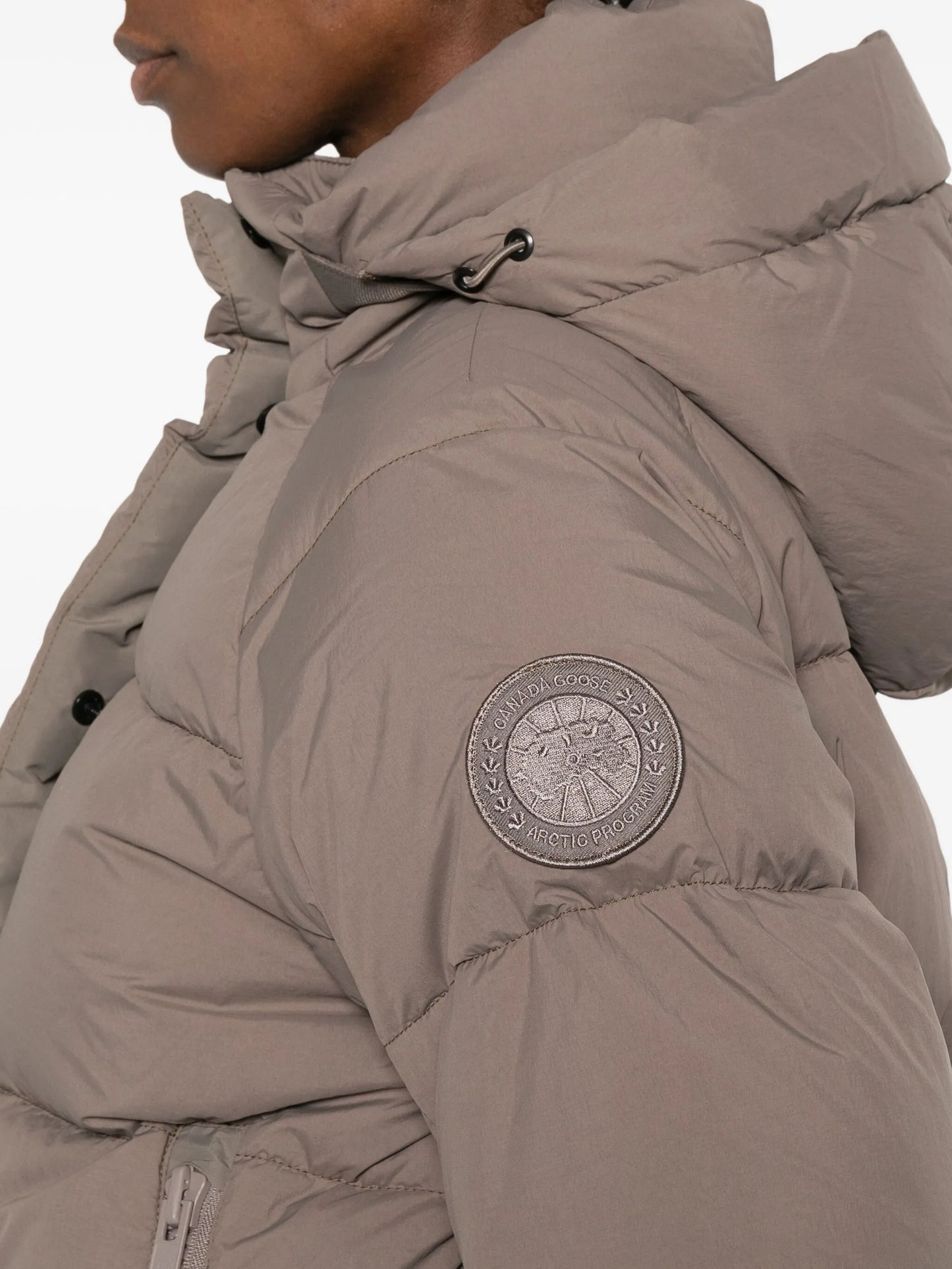 Junction high-neck quilted jacket