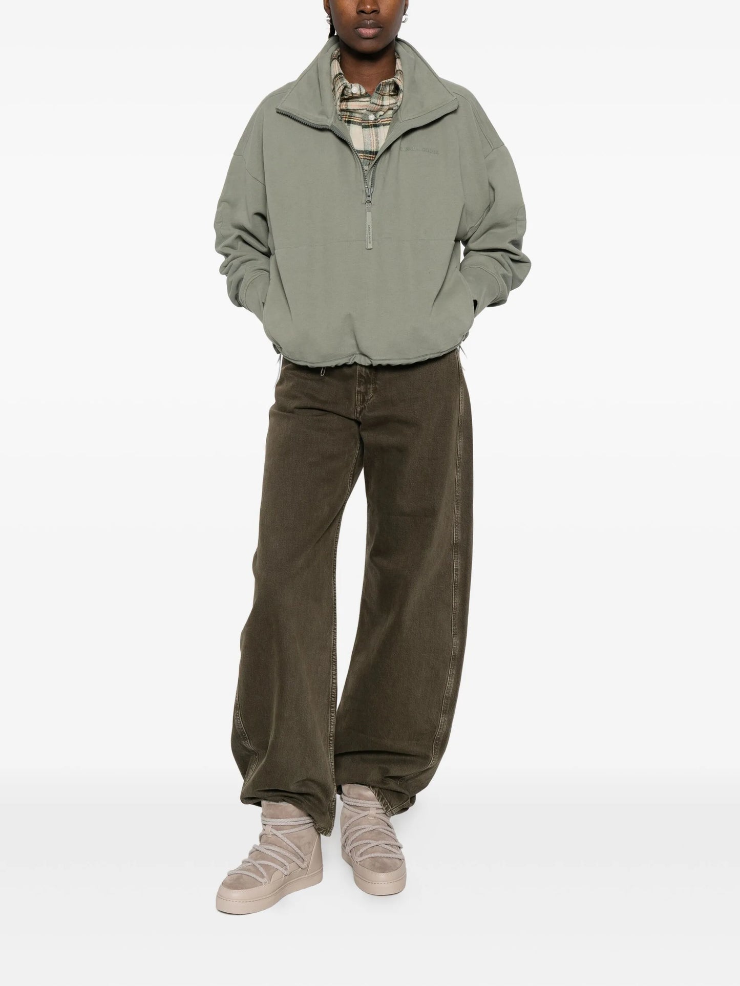 Quincy half-zip sweatshirt