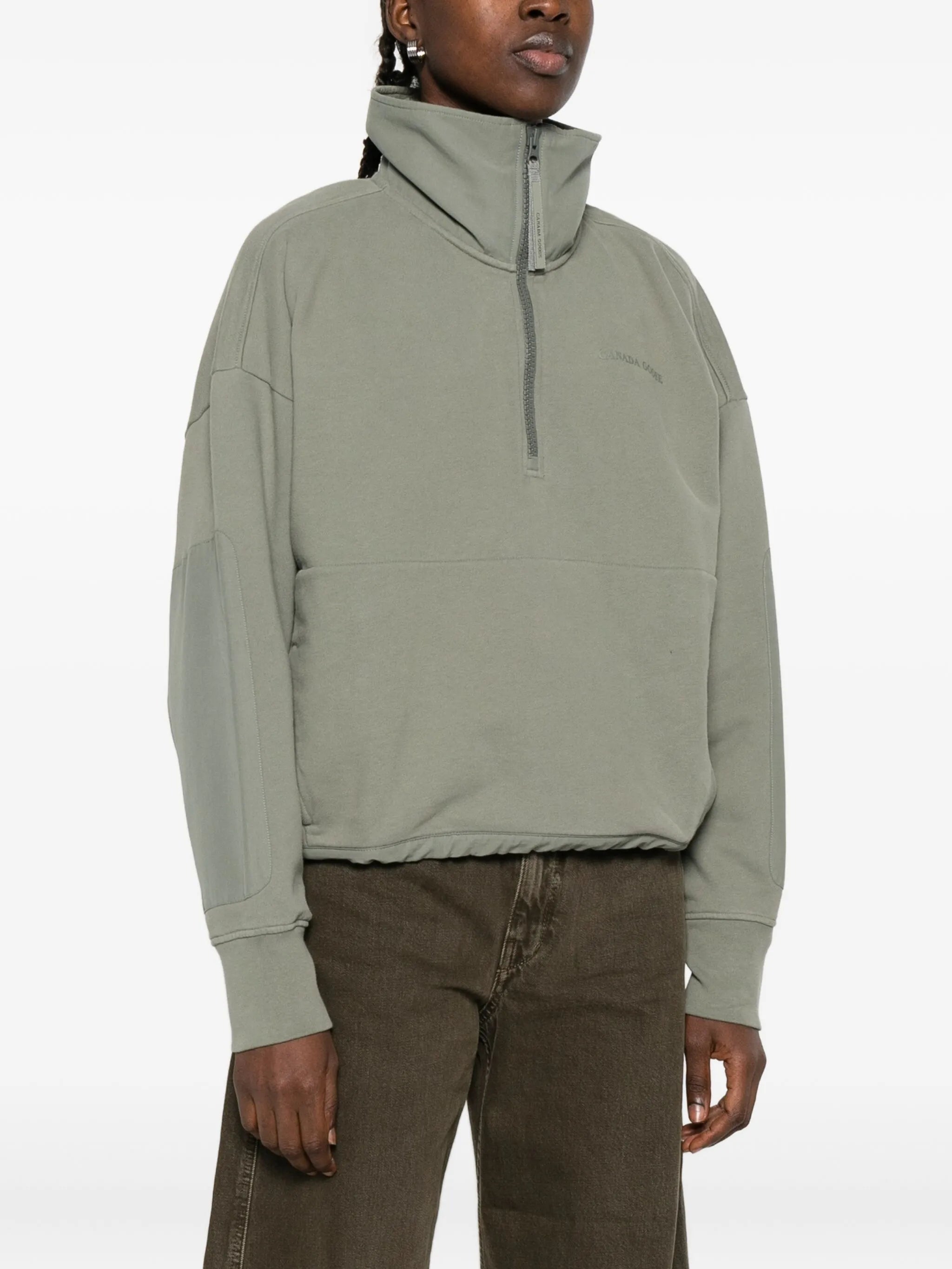 Quincy half-zip sweatshirt