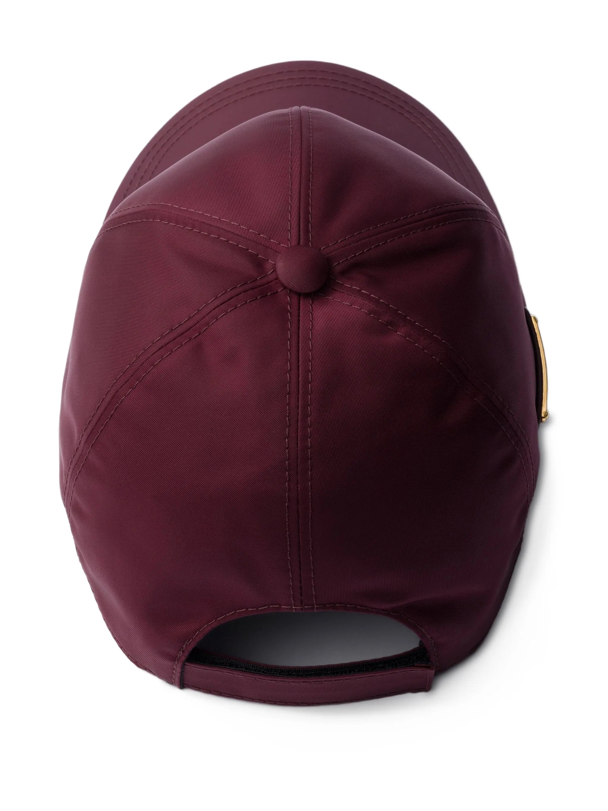 logo-plaque baseball cap