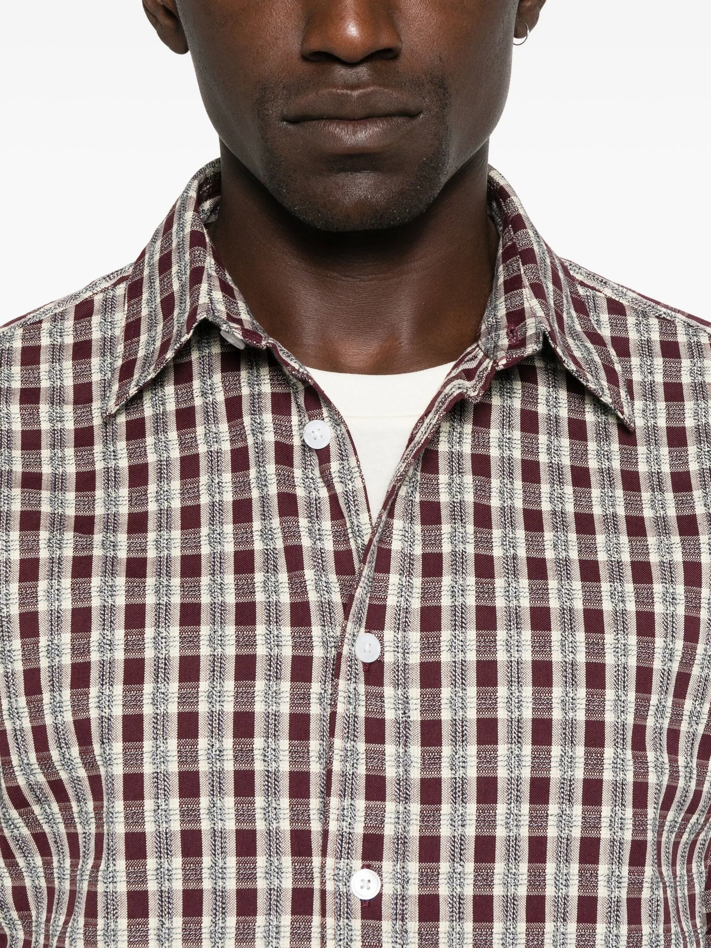 Colby checked cotton shirt