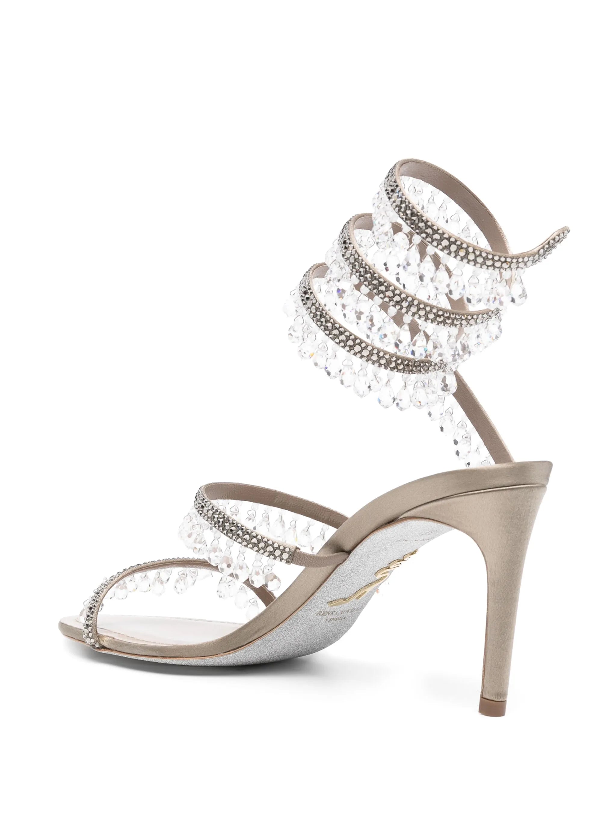 90mm Chandelier sandals