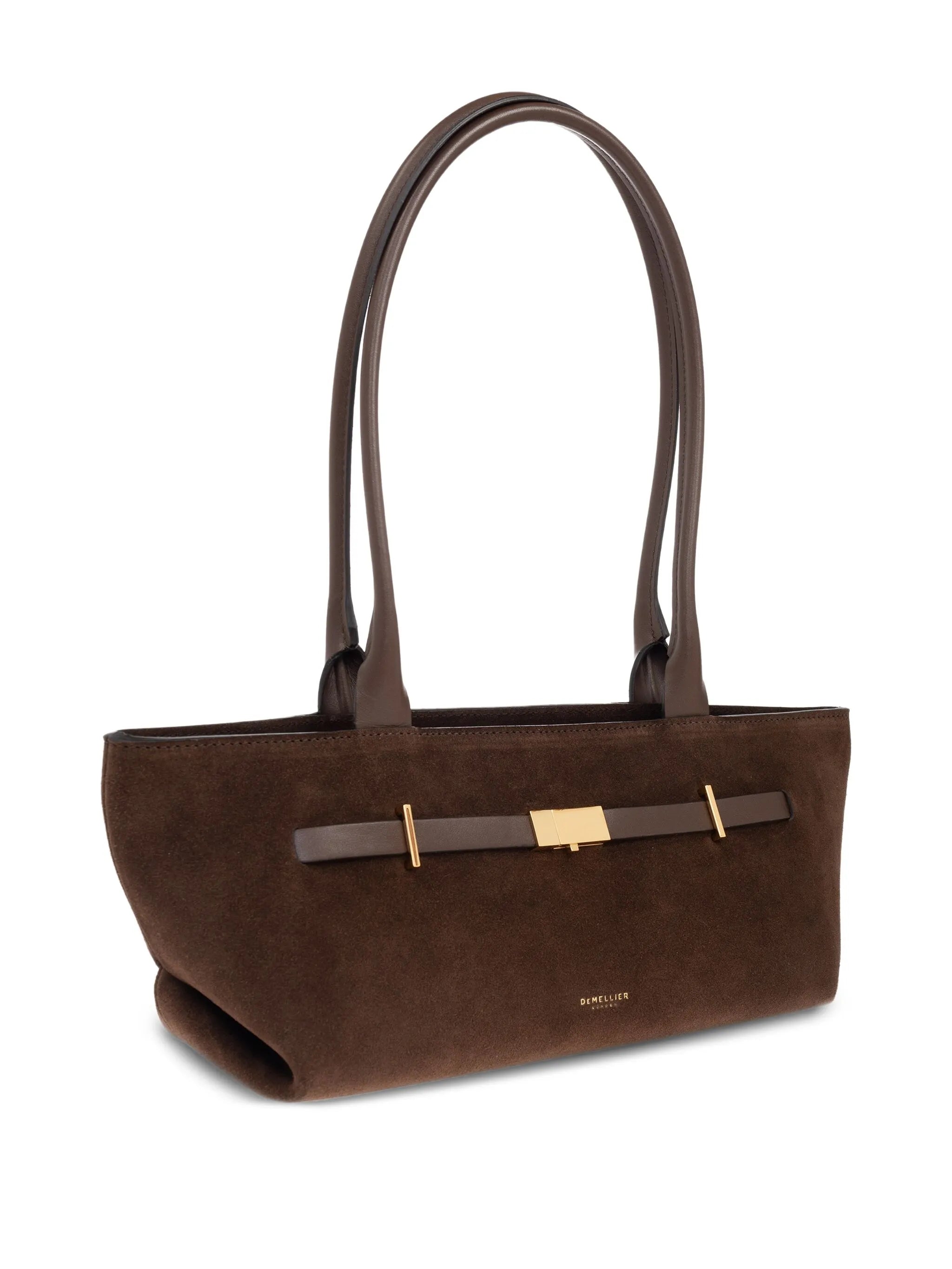 New York suede tote bag