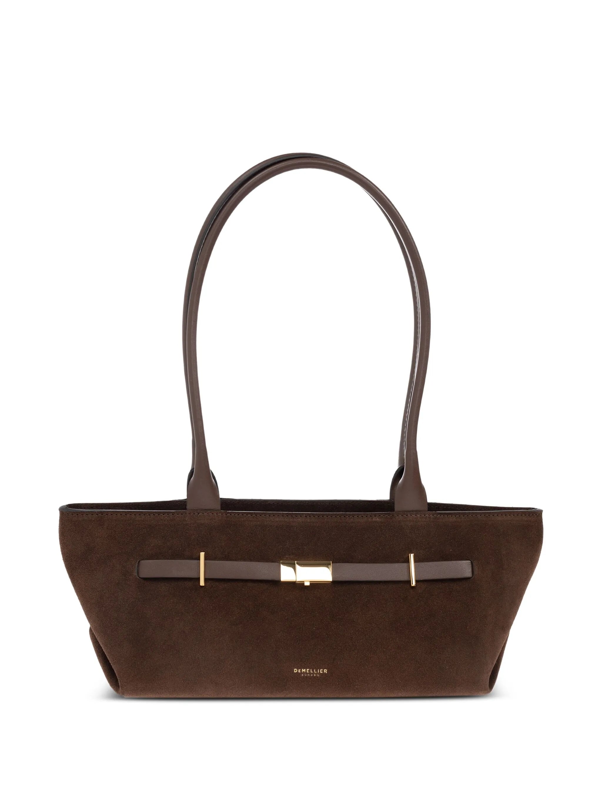 New York suede tote bag