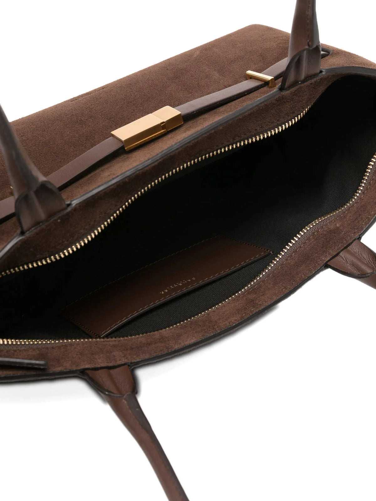 New York suede tote bag