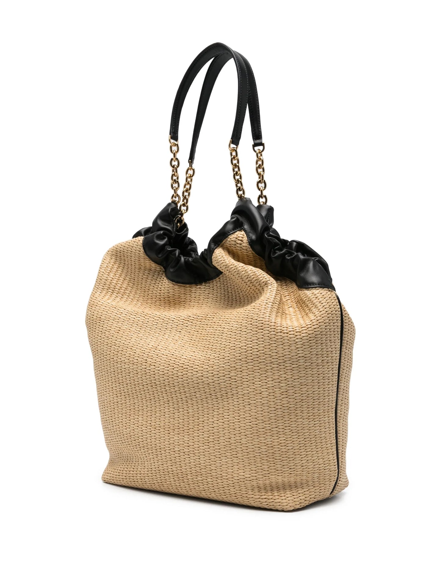 Miami woven bucket bag