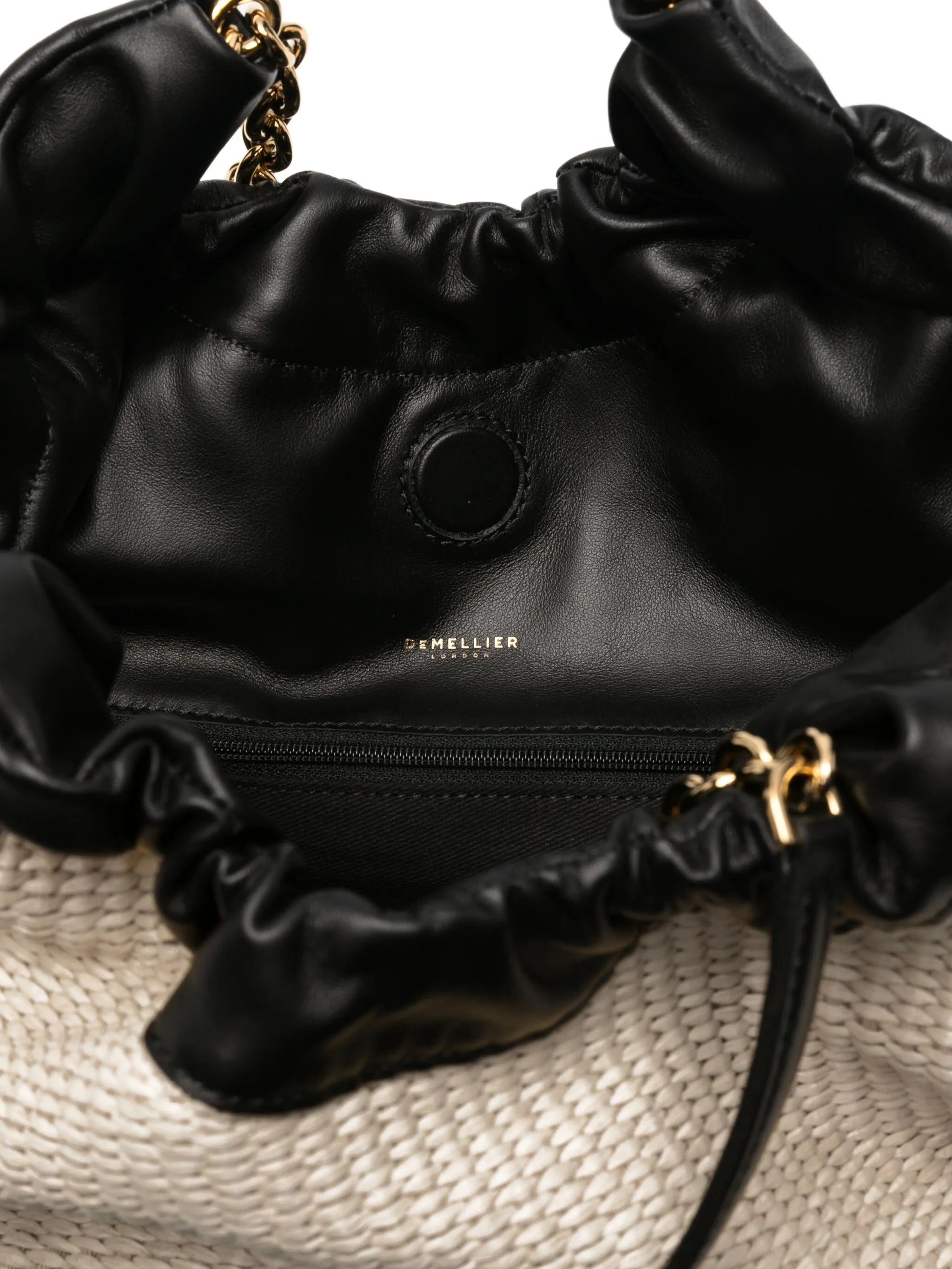 Miami woven bucket bag