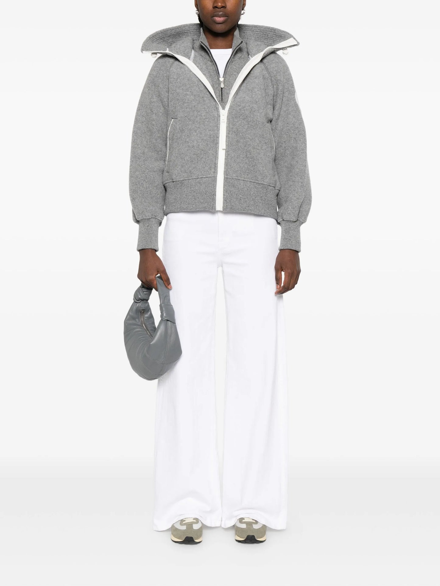 Chilliwack fleece-texture bomber jacket
