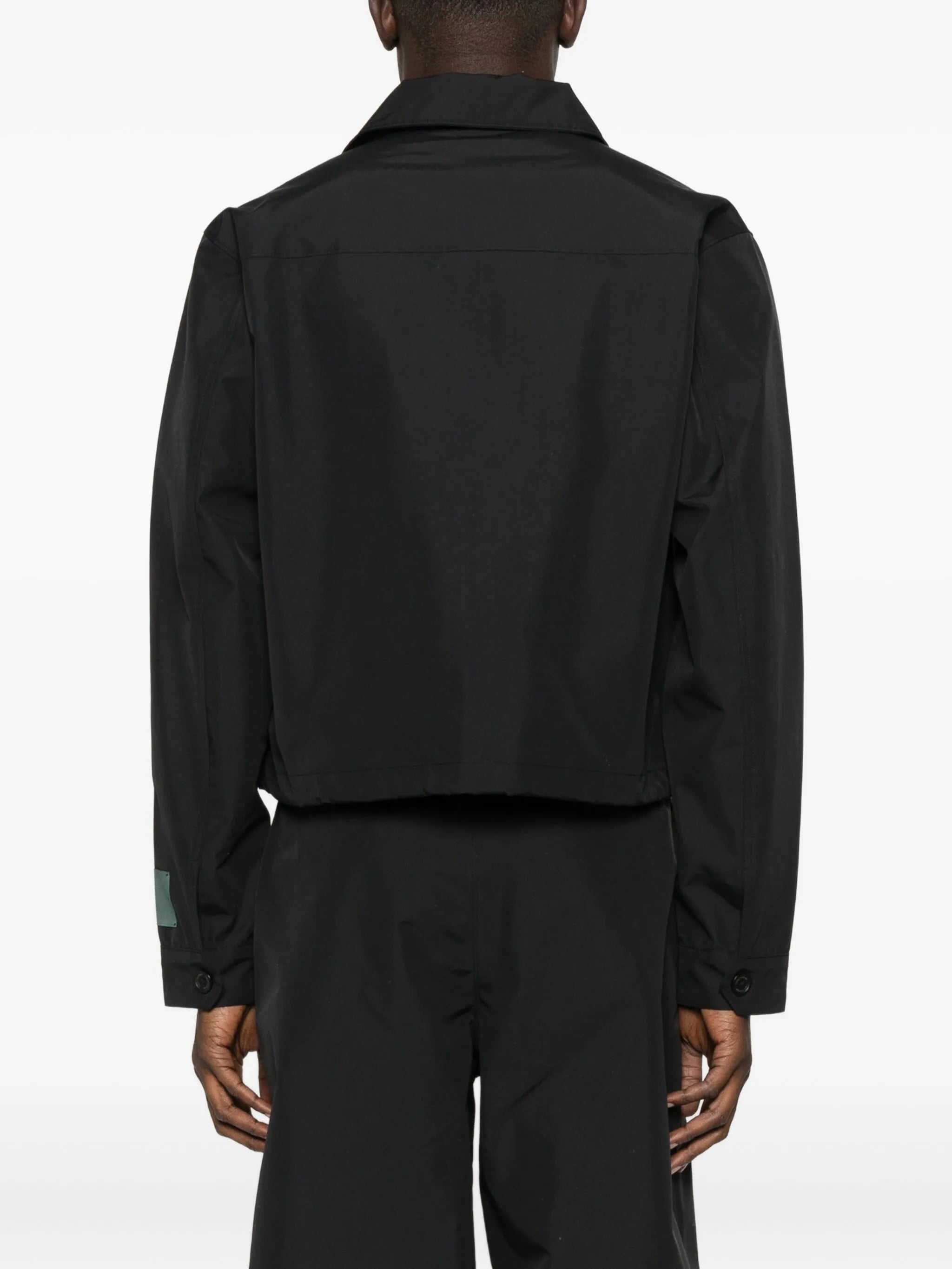 zip-up shirt jacket