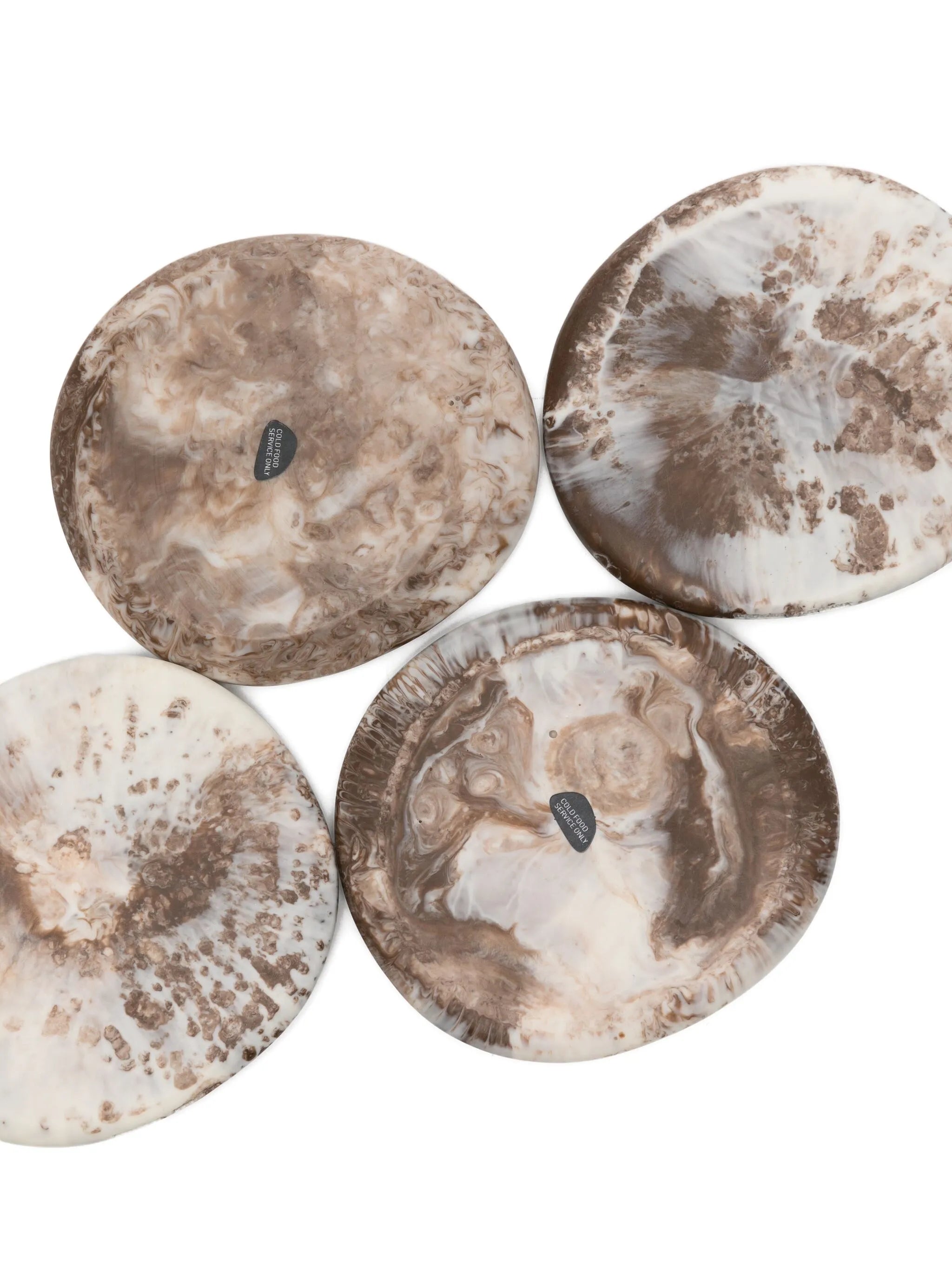 marble-effect coasters (set of 4)