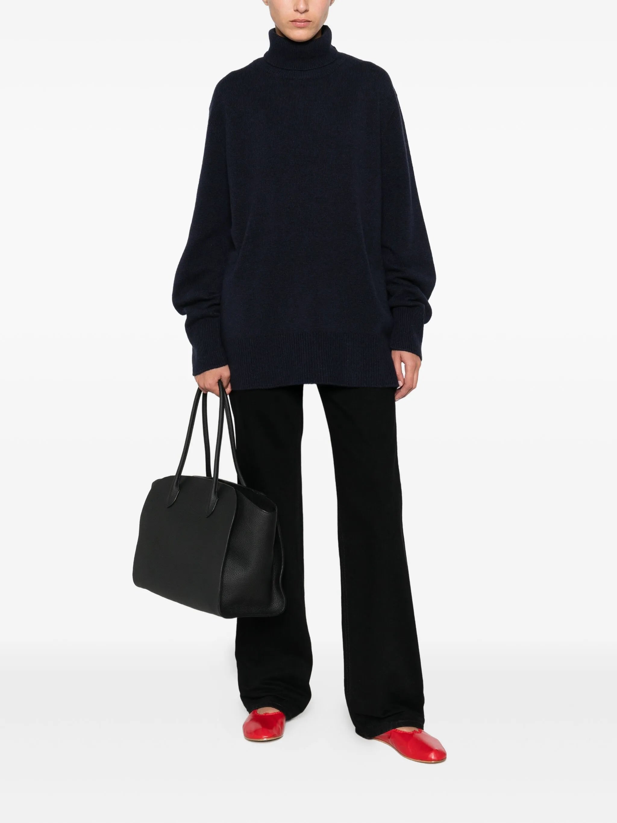 turtleneck cashmere sweater