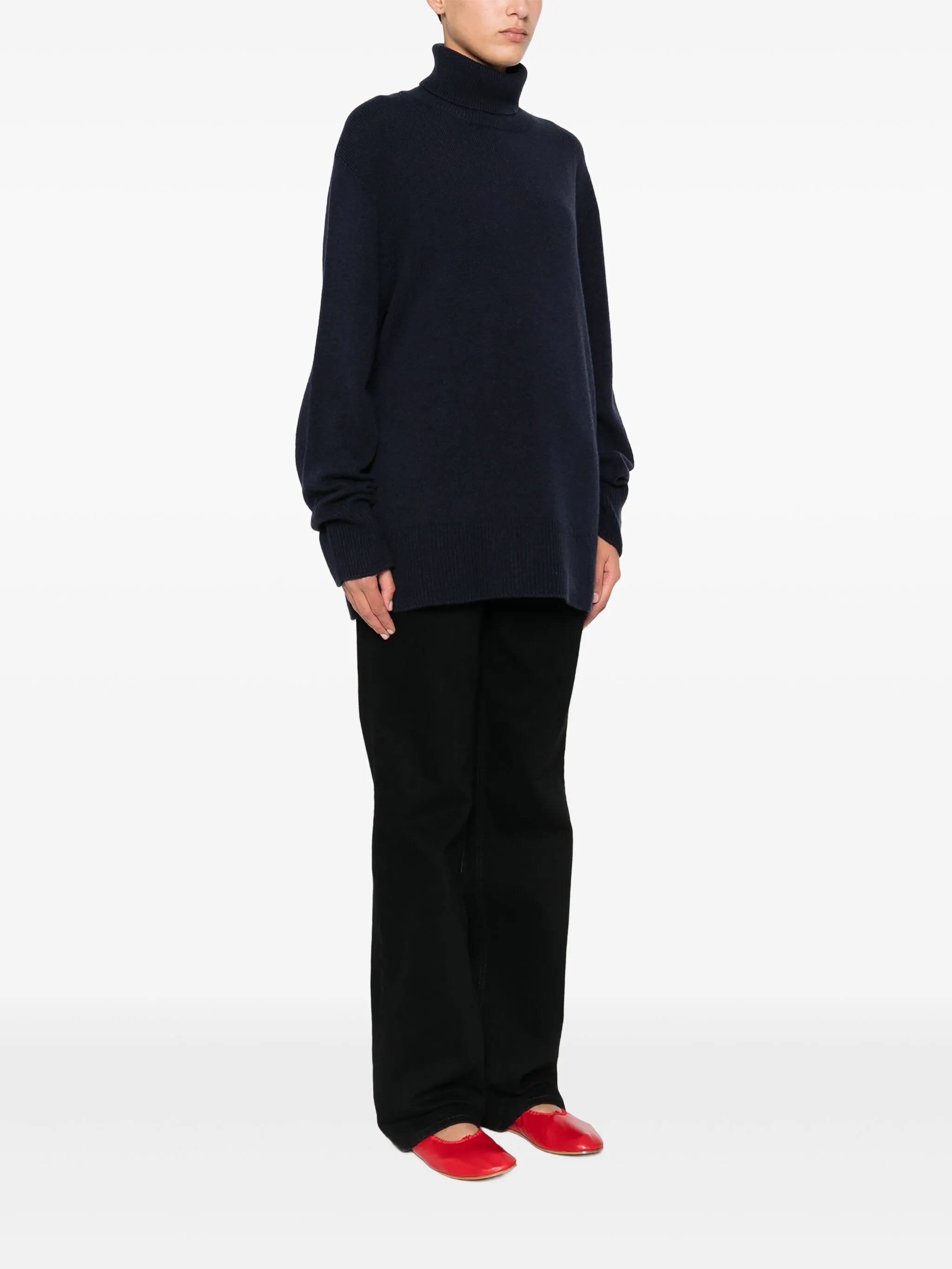 turtleneck cashmere sweater