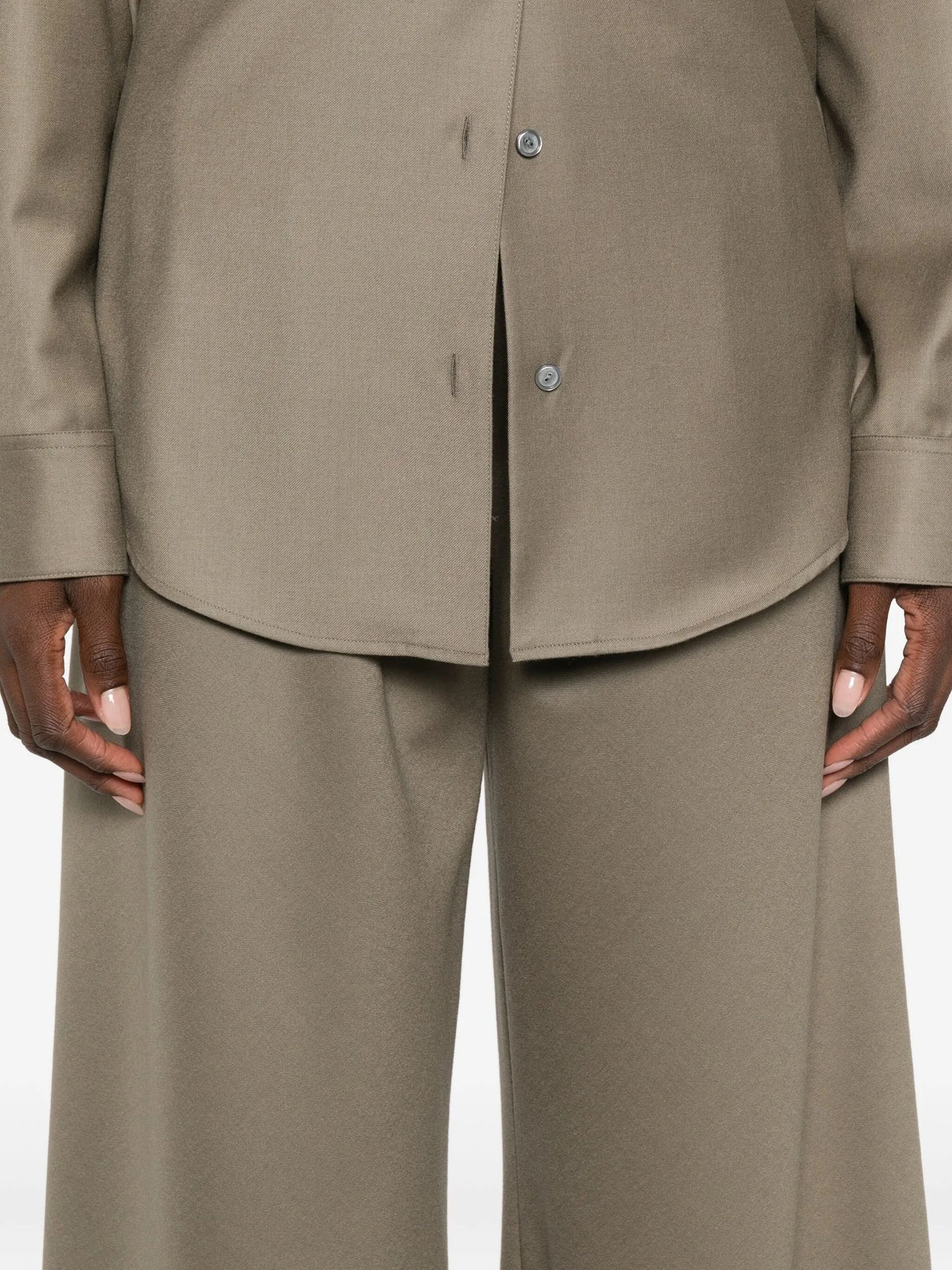 Gala elasticated-waist trousers