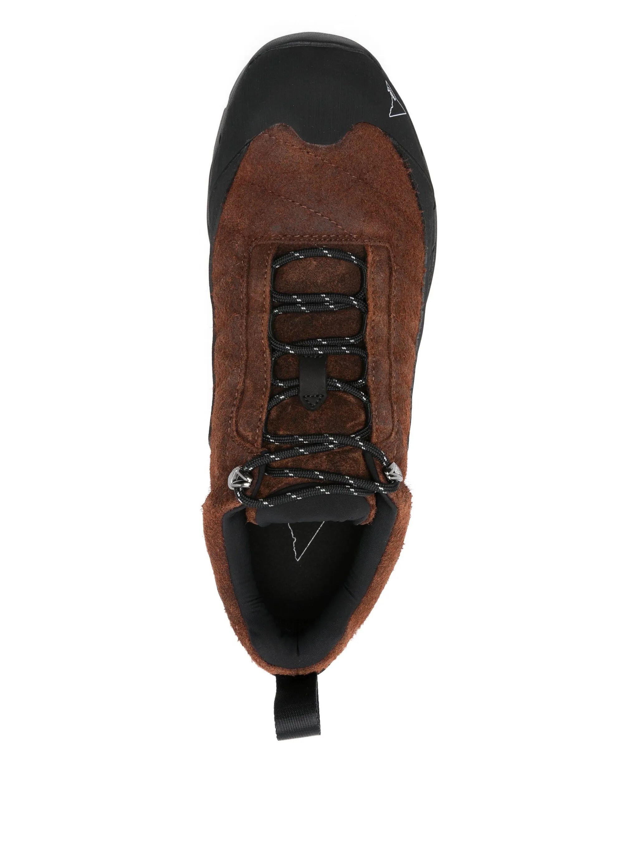 suede zip trainers