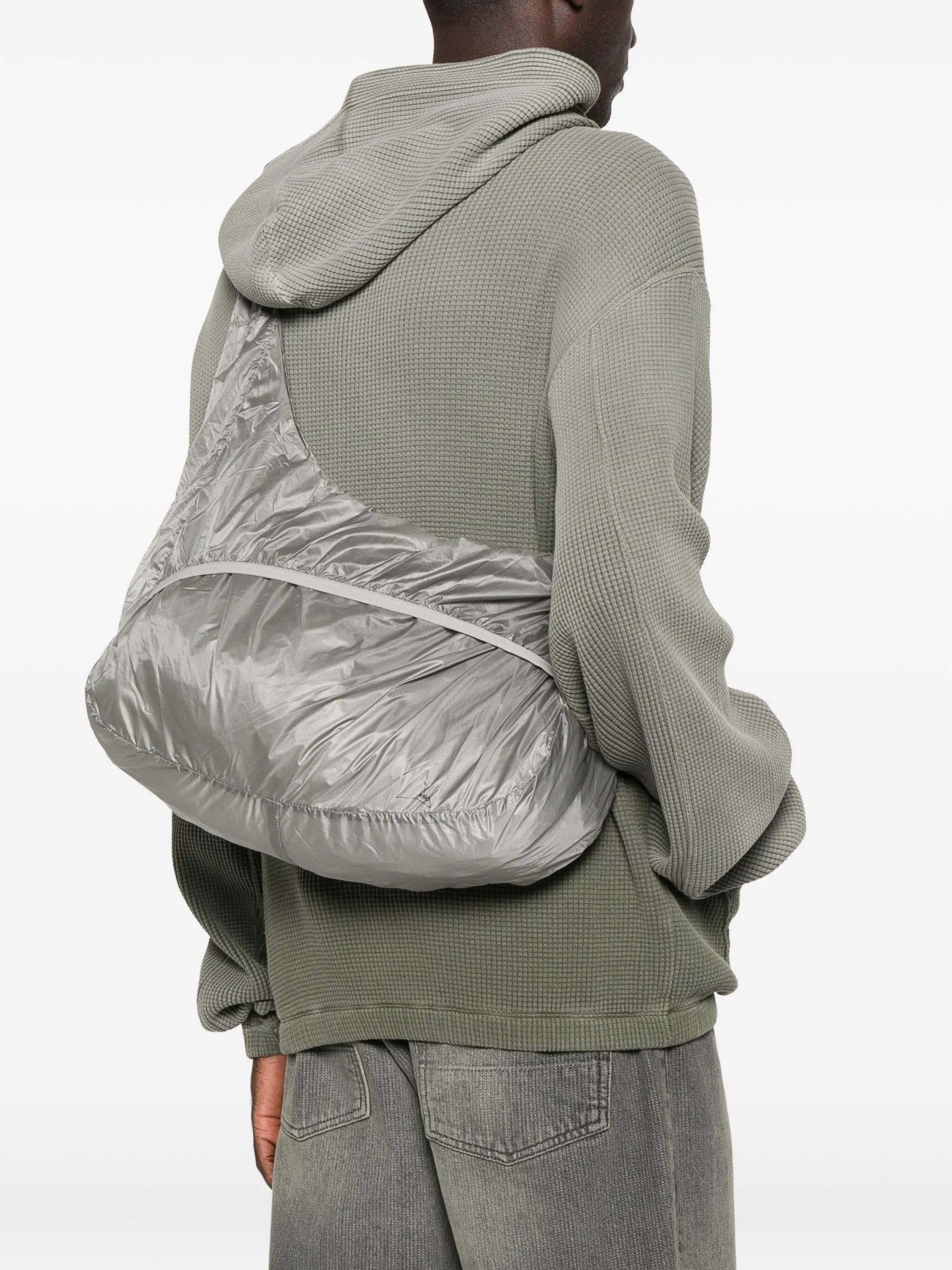 Laki packable messenger bag