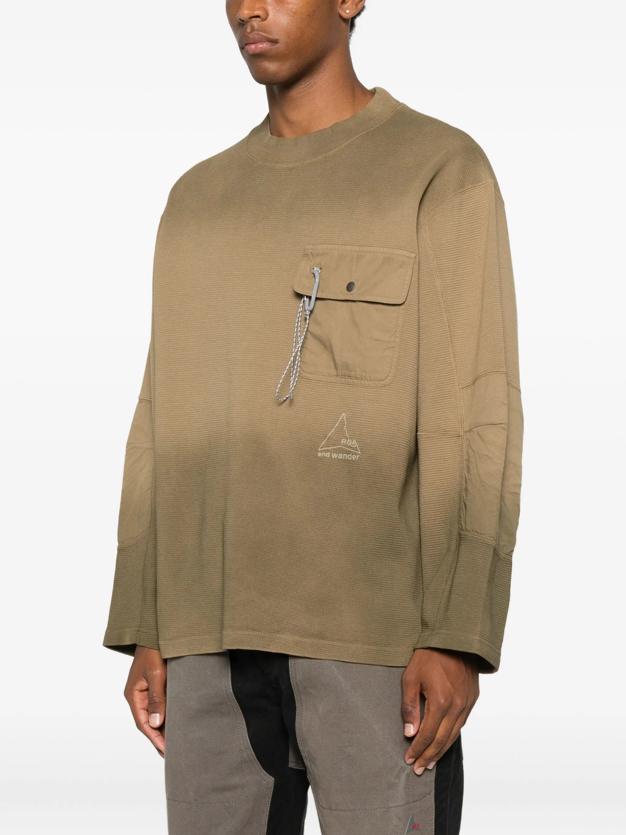 x And Wander garment-dyed T-shirt