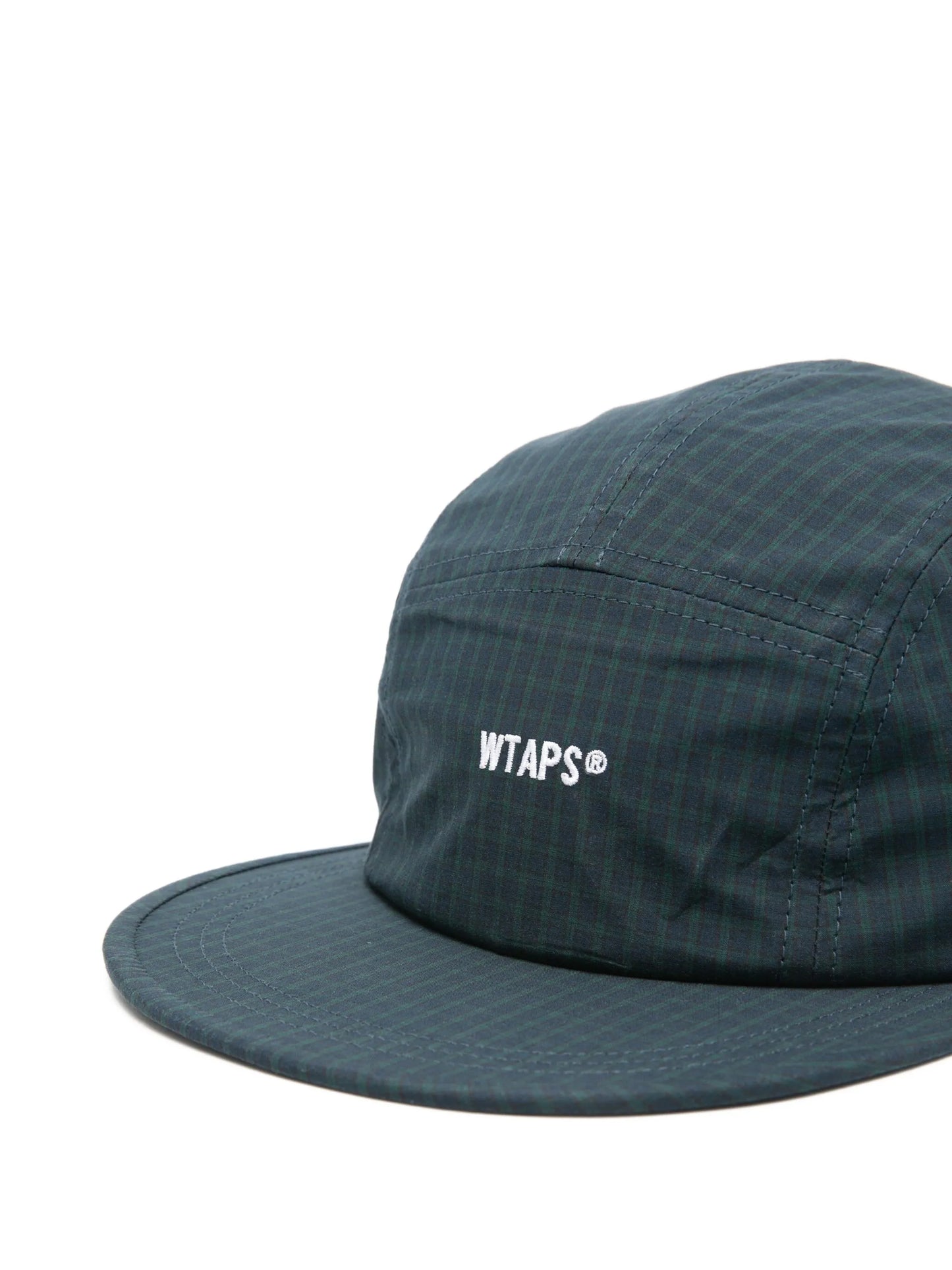 logo-embroidered cotton cap