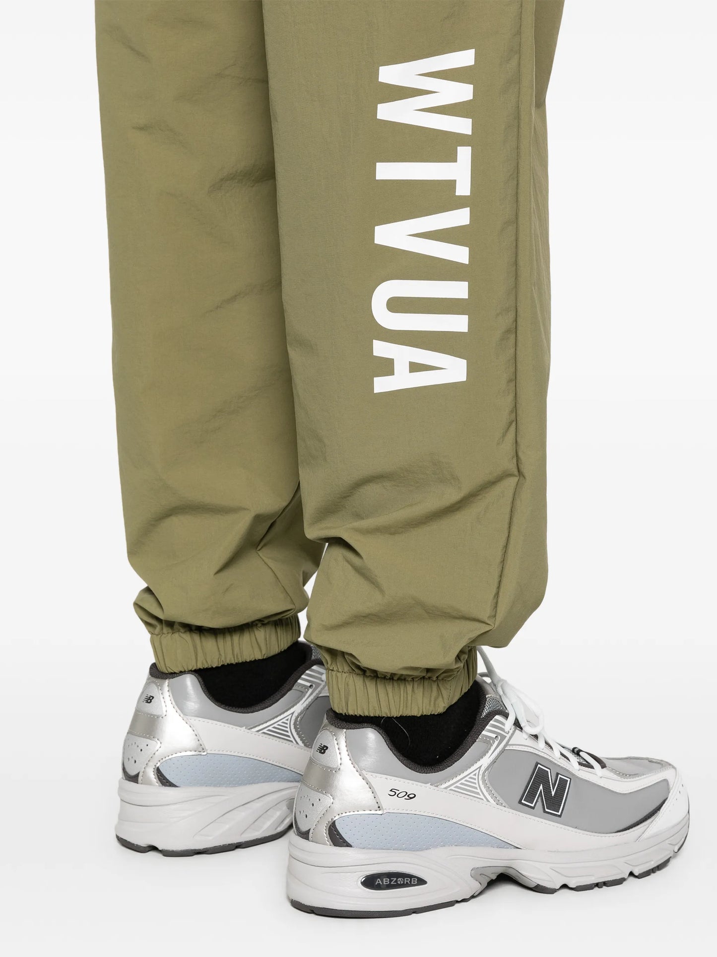 logo-print track pants