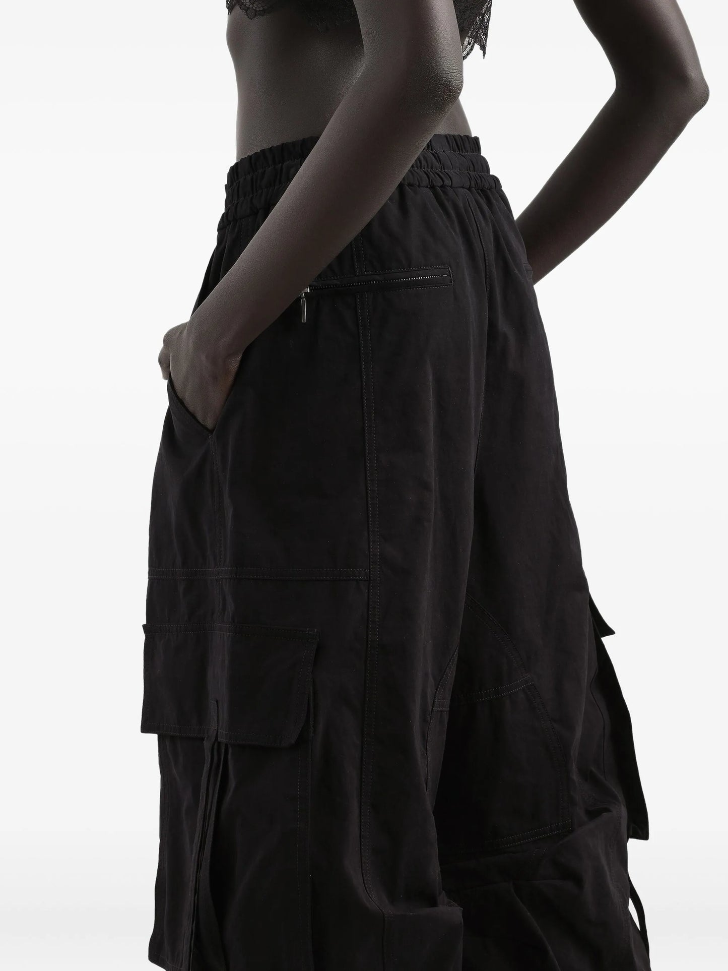 drawstring cargo pants