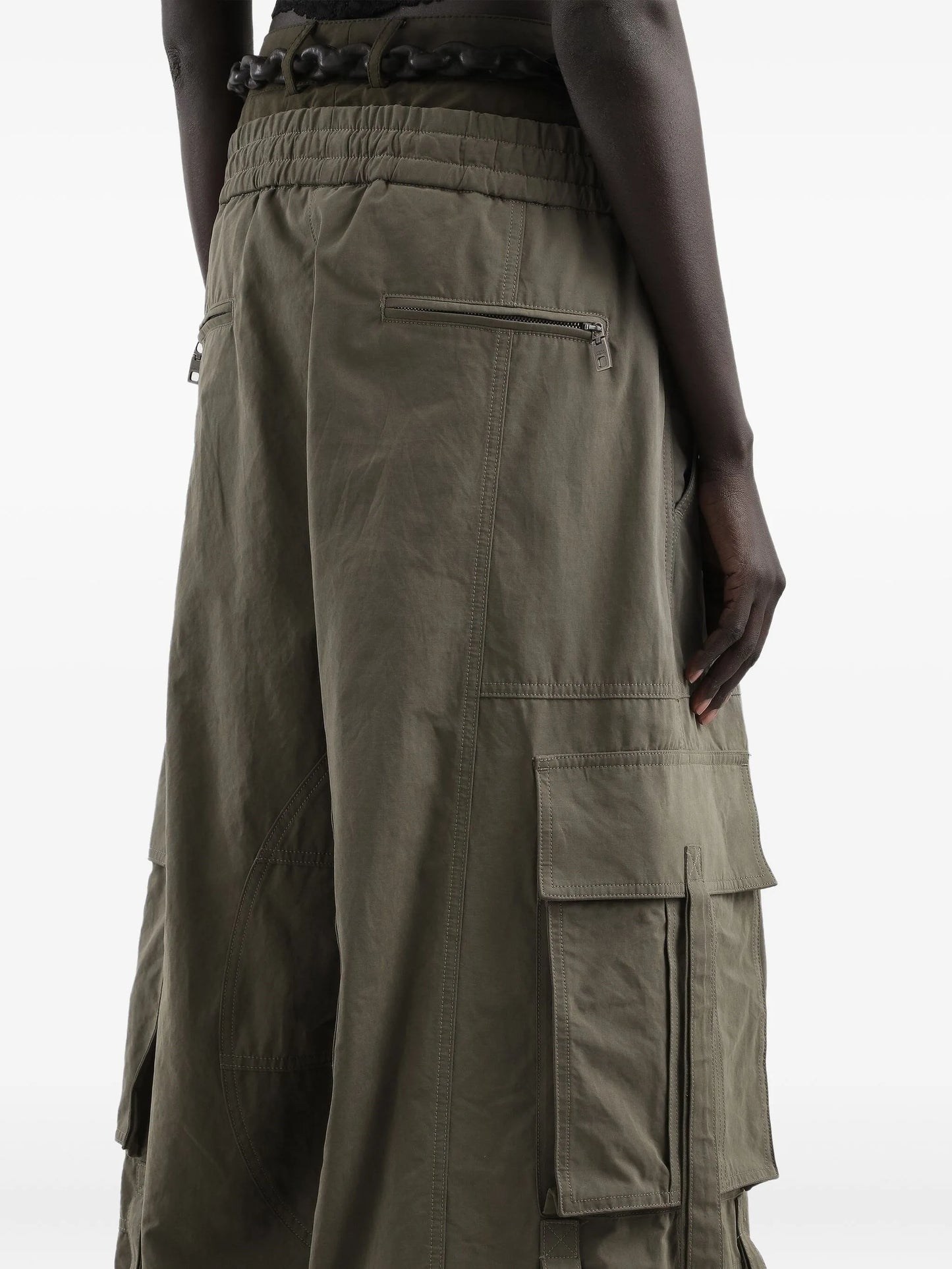 drawstring cargo pants