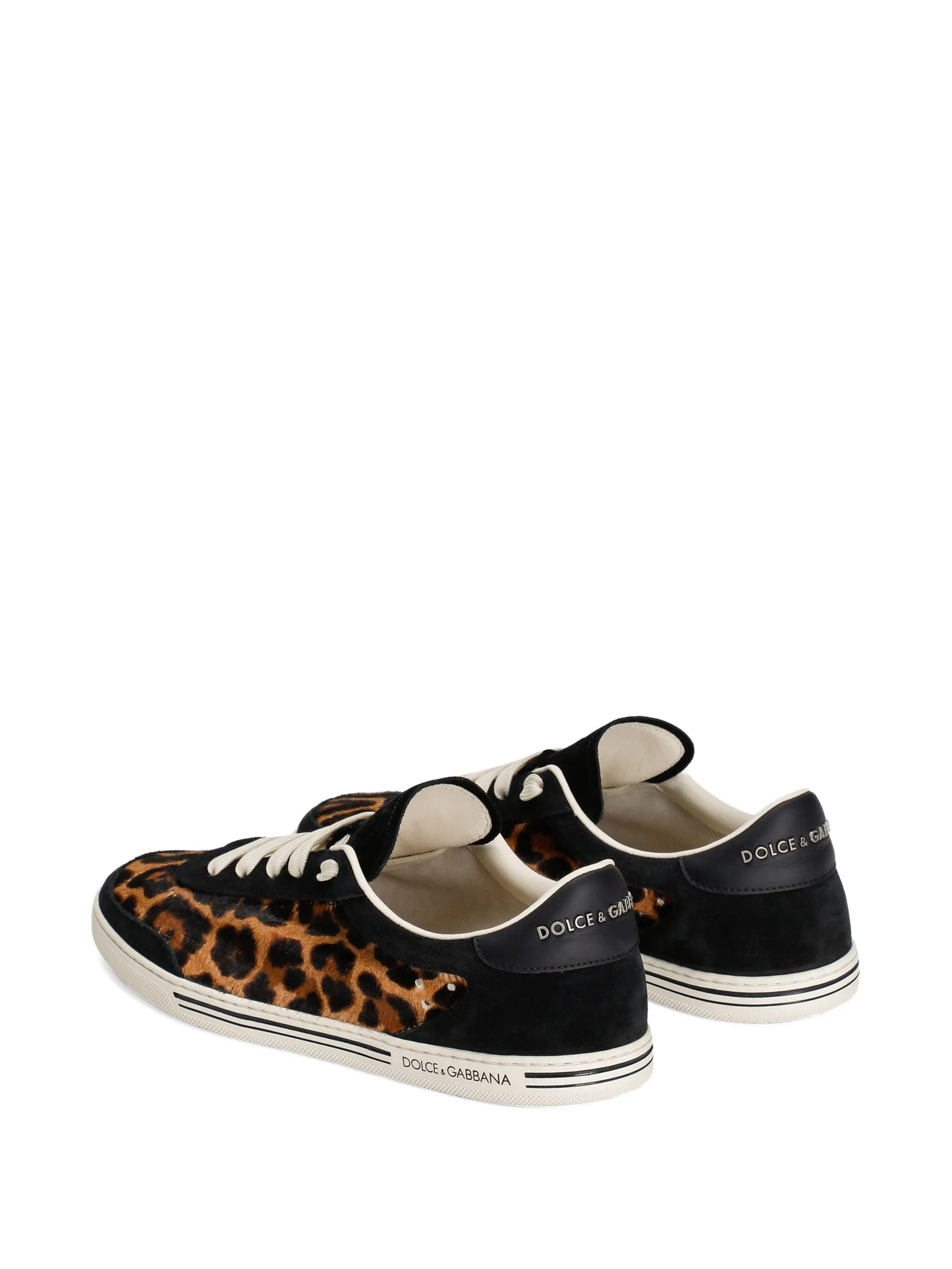 leopard-print sneakers