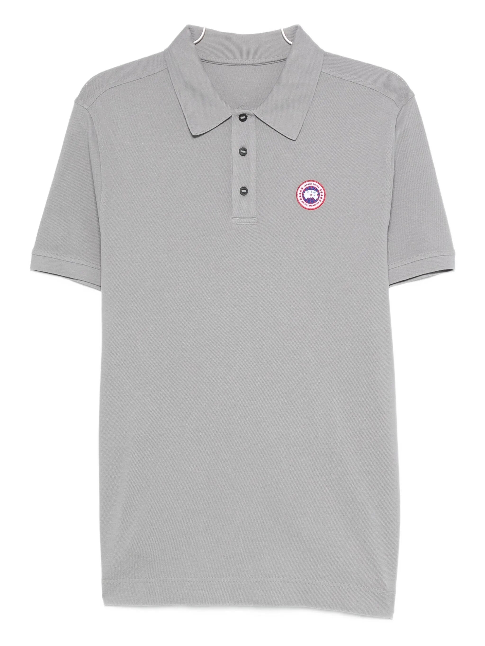 Beckley logo-patch polo shirt
