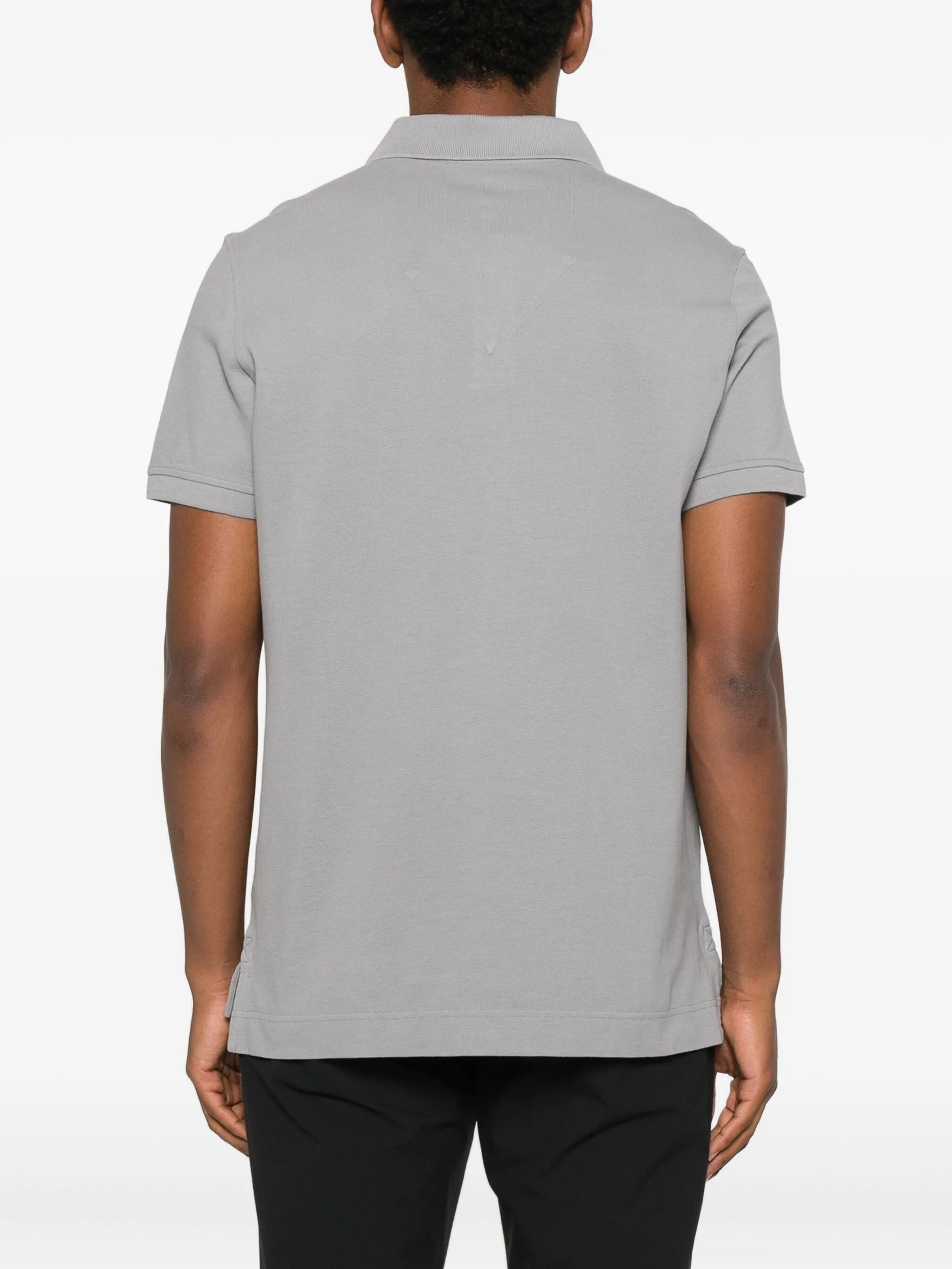 Beckley logo-patch polo shirt