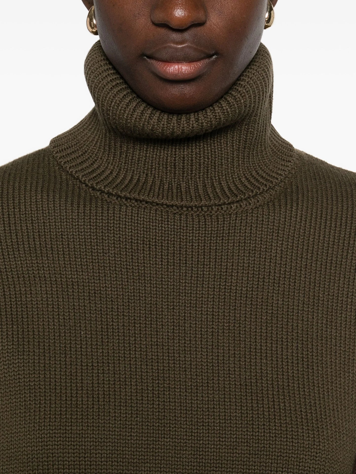 Rhea Trapeze roll-neck sweater