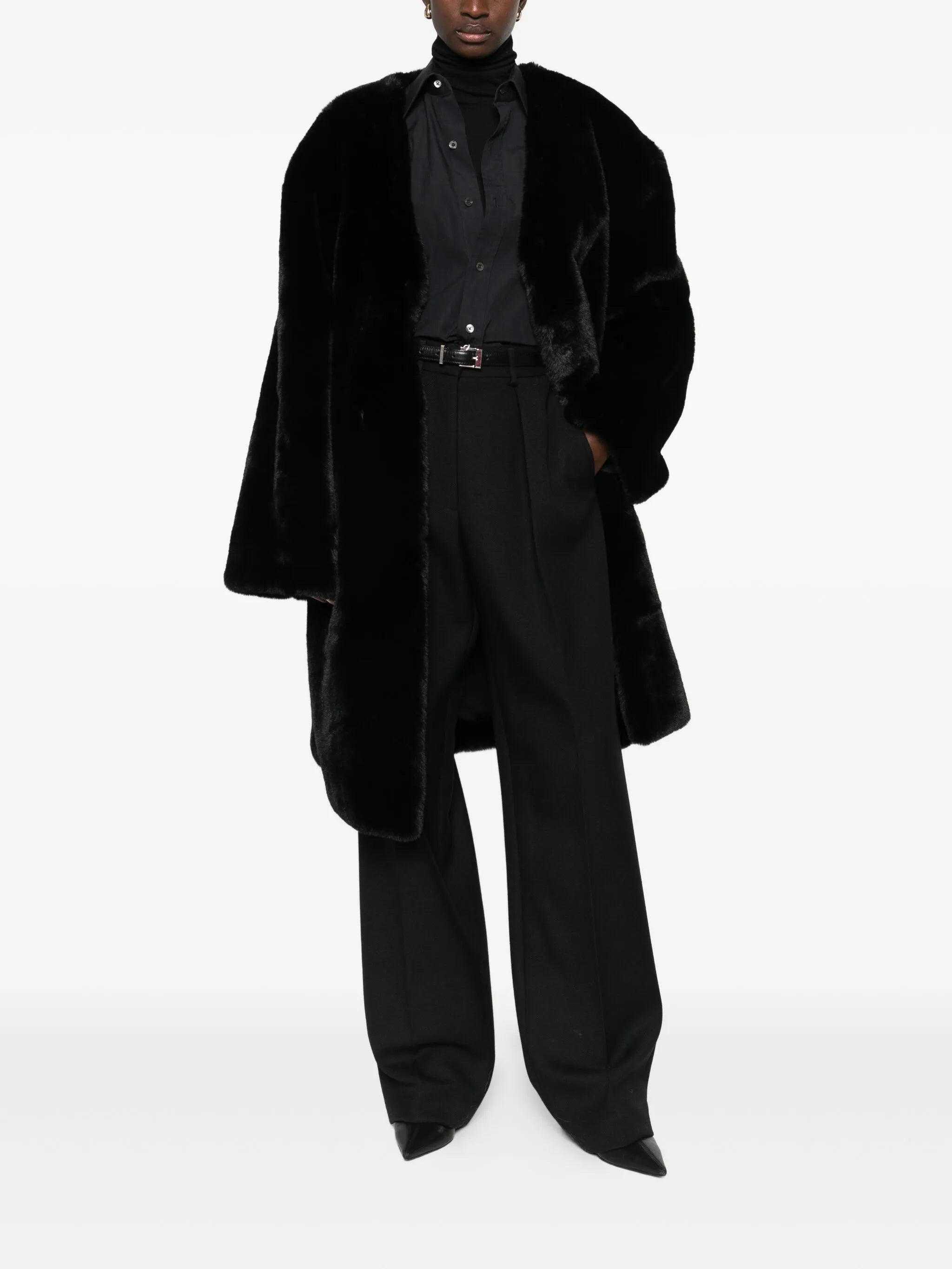 Matera faux fur coat